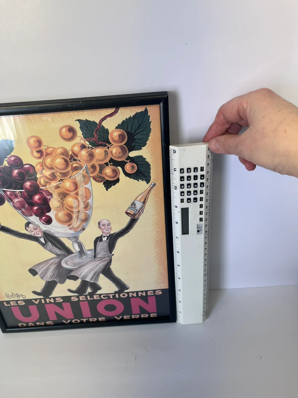 Les Vins Selectionnes Union" Vintage Poster - photo 3