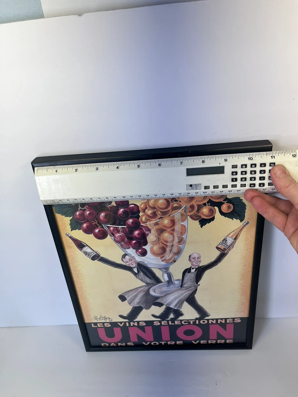Les Vins Selectionnes Union" Vintage Poster - photo 4