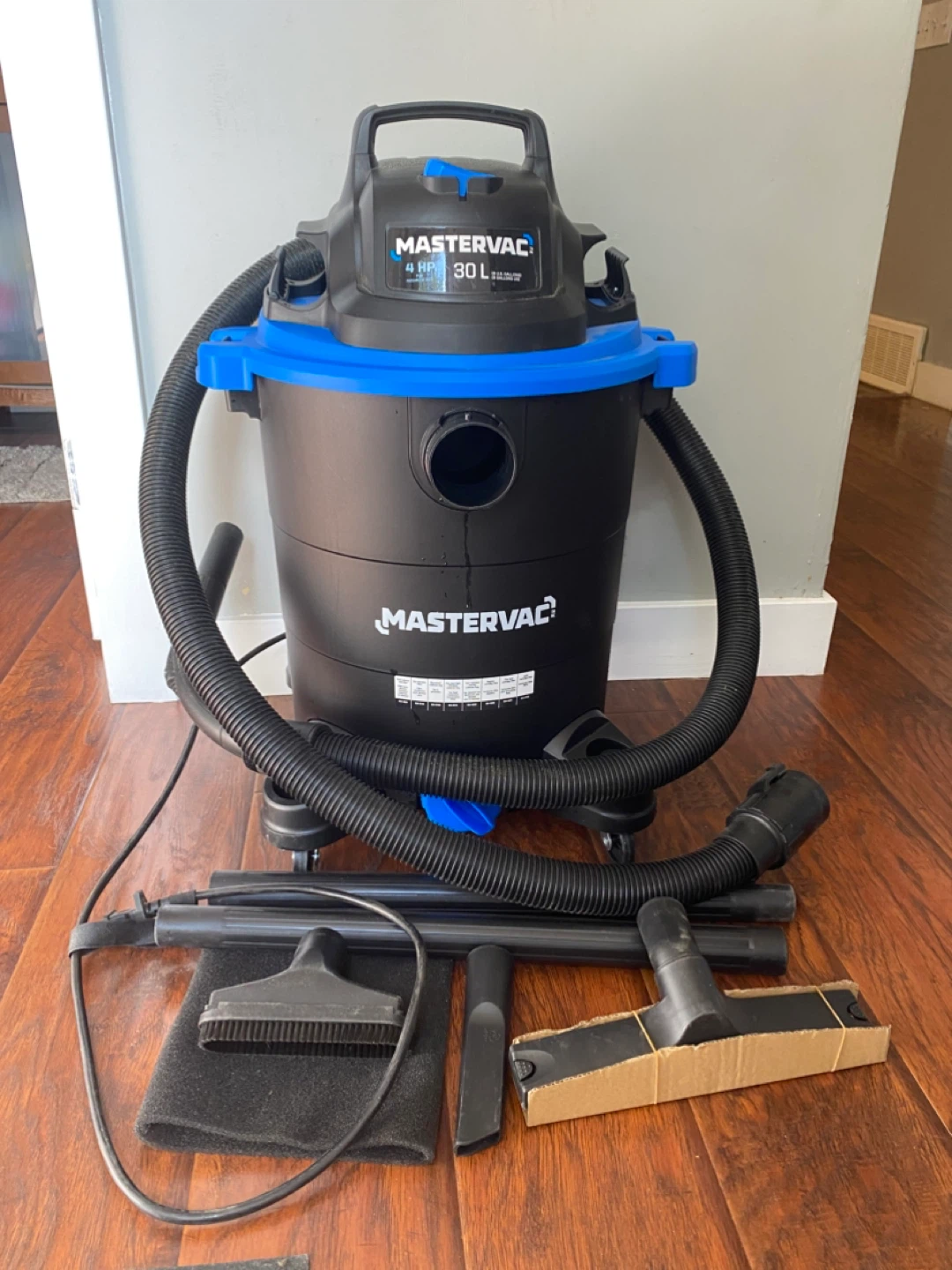 MasterVac 30L Wet/Dry Vacuum
