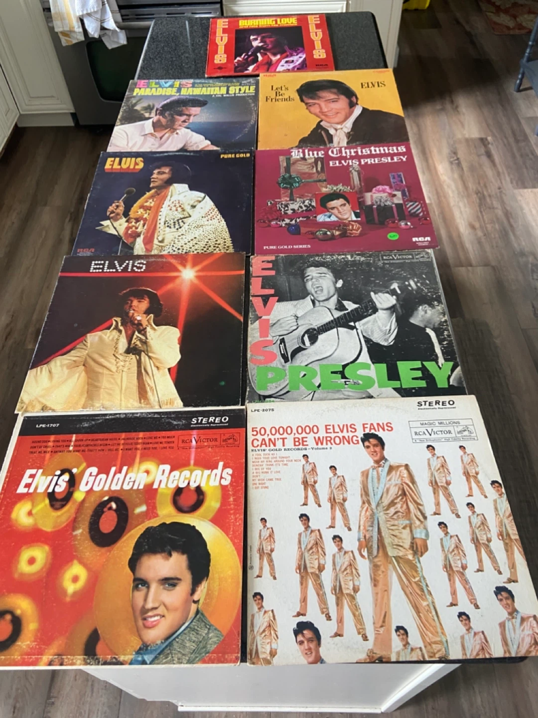 Elvis Presley Vinyl Records Collection