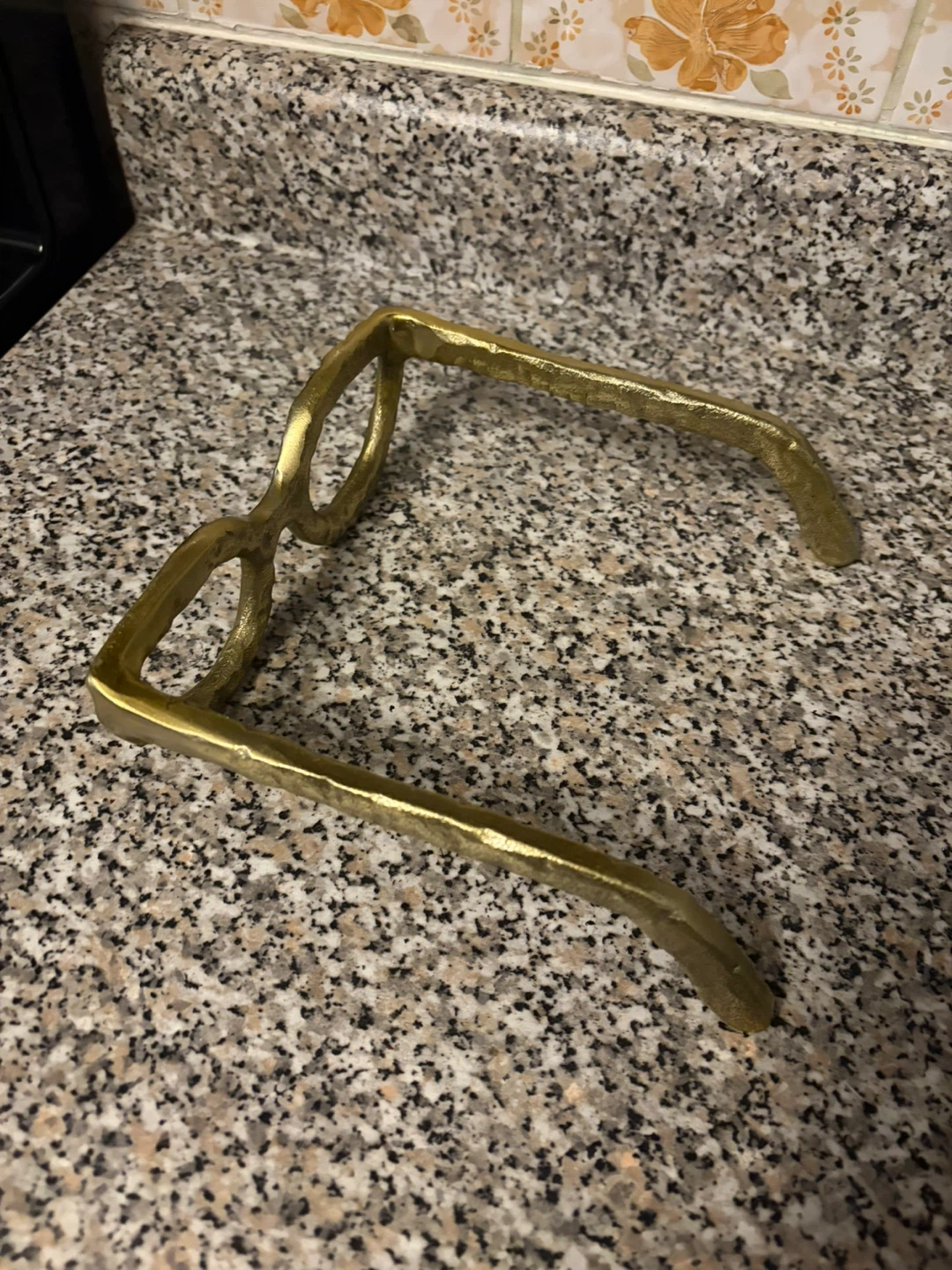 Decorative Brass Glasses Figurine - photo 2