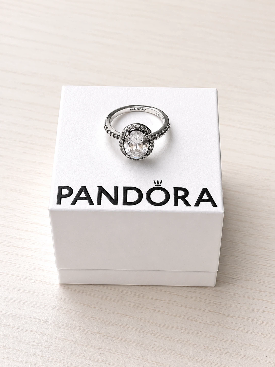 Pandora Silver Halo Ring
