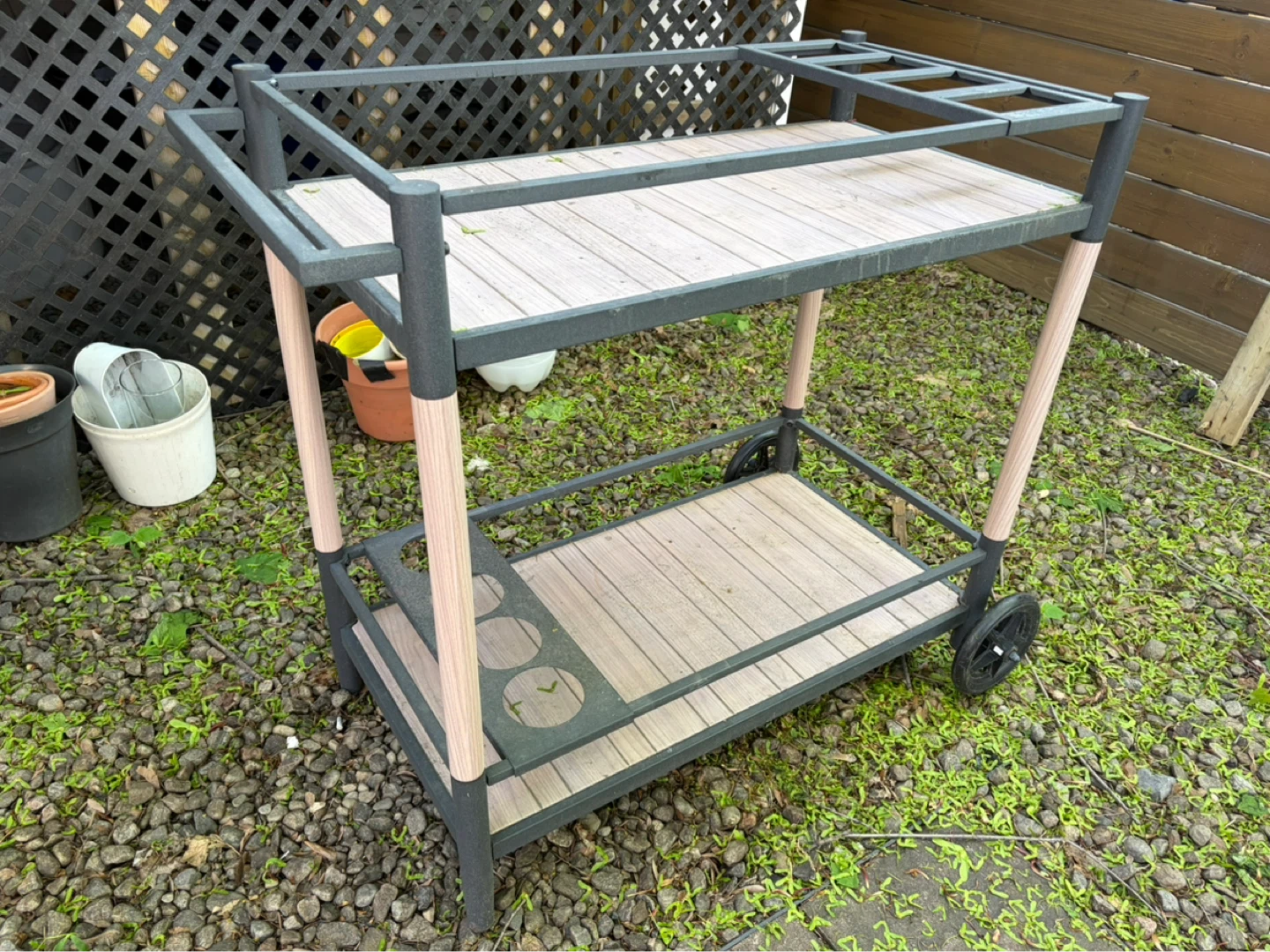 Outdoor Serving Cart