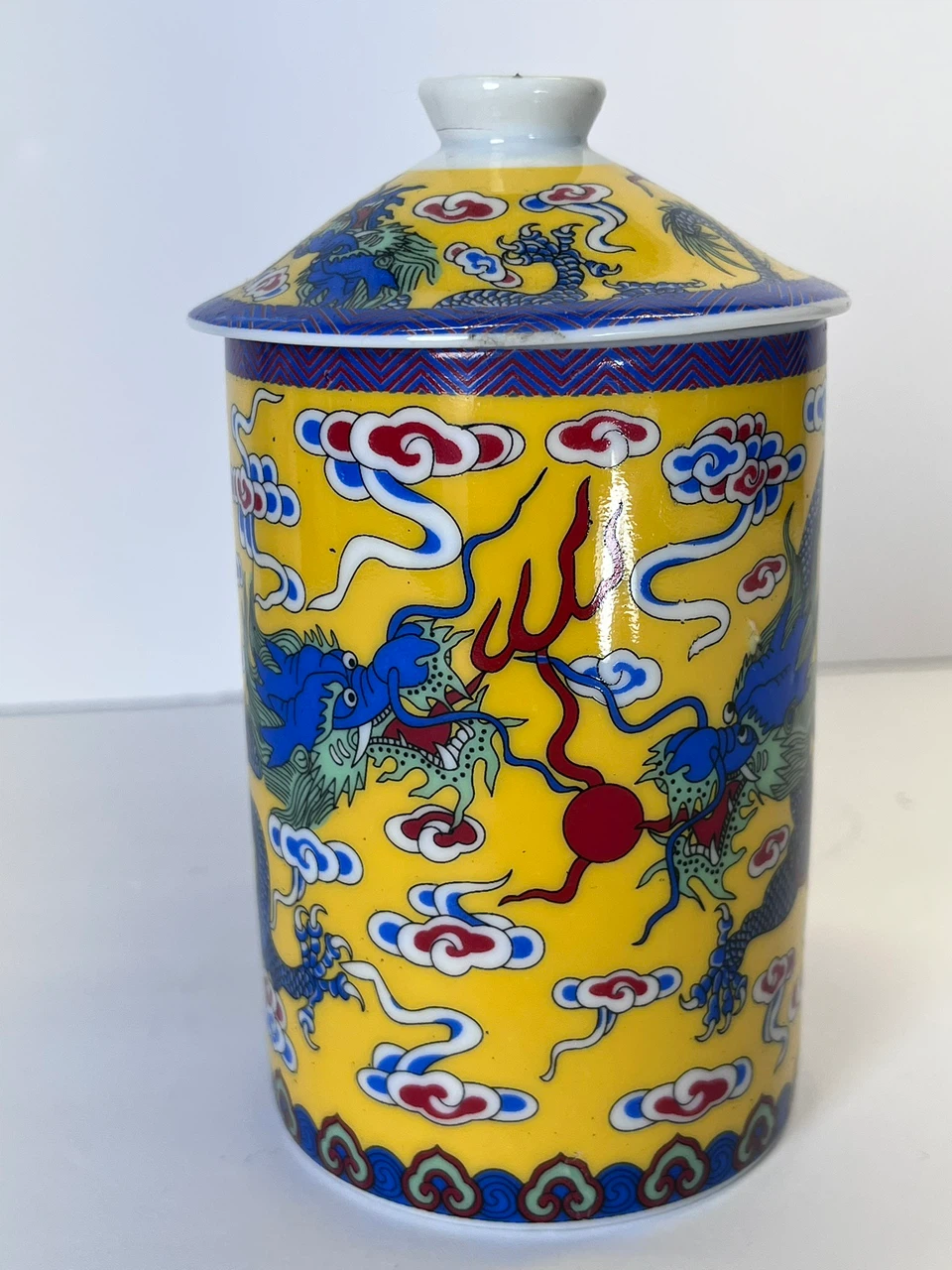 Dragon Ceramic Mug with Lid - photo 2