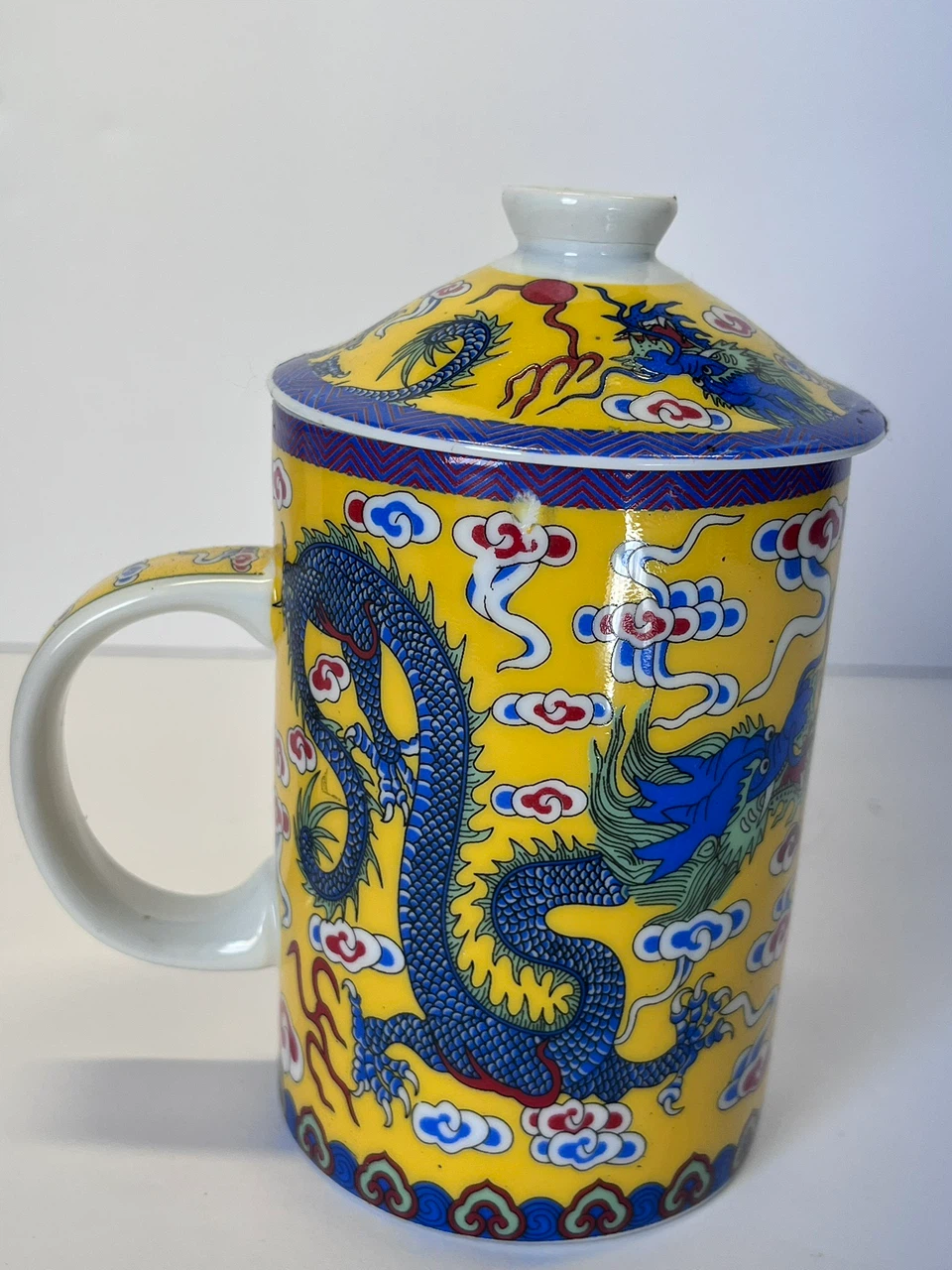 Dragon Ceramic Mug with Lid - photo 3