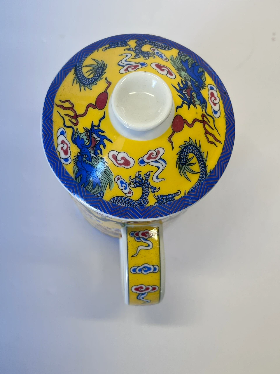 Dragon Ceramic Mug with Lid - photo 4