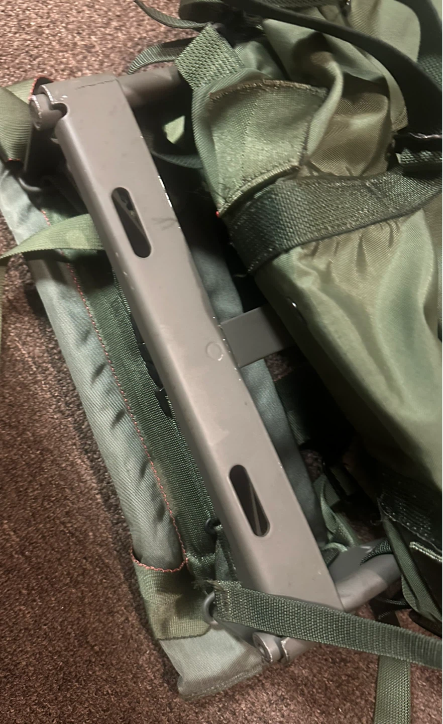 Olive Green Military-Style hiking Men's Backpack - photo 4