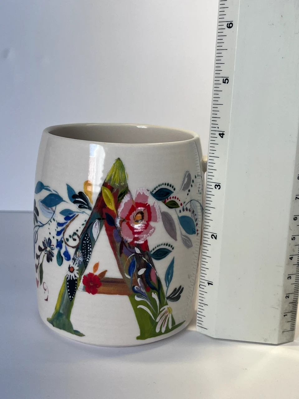 Starla M. Halfmann Floral Letter A Mug - photo 5