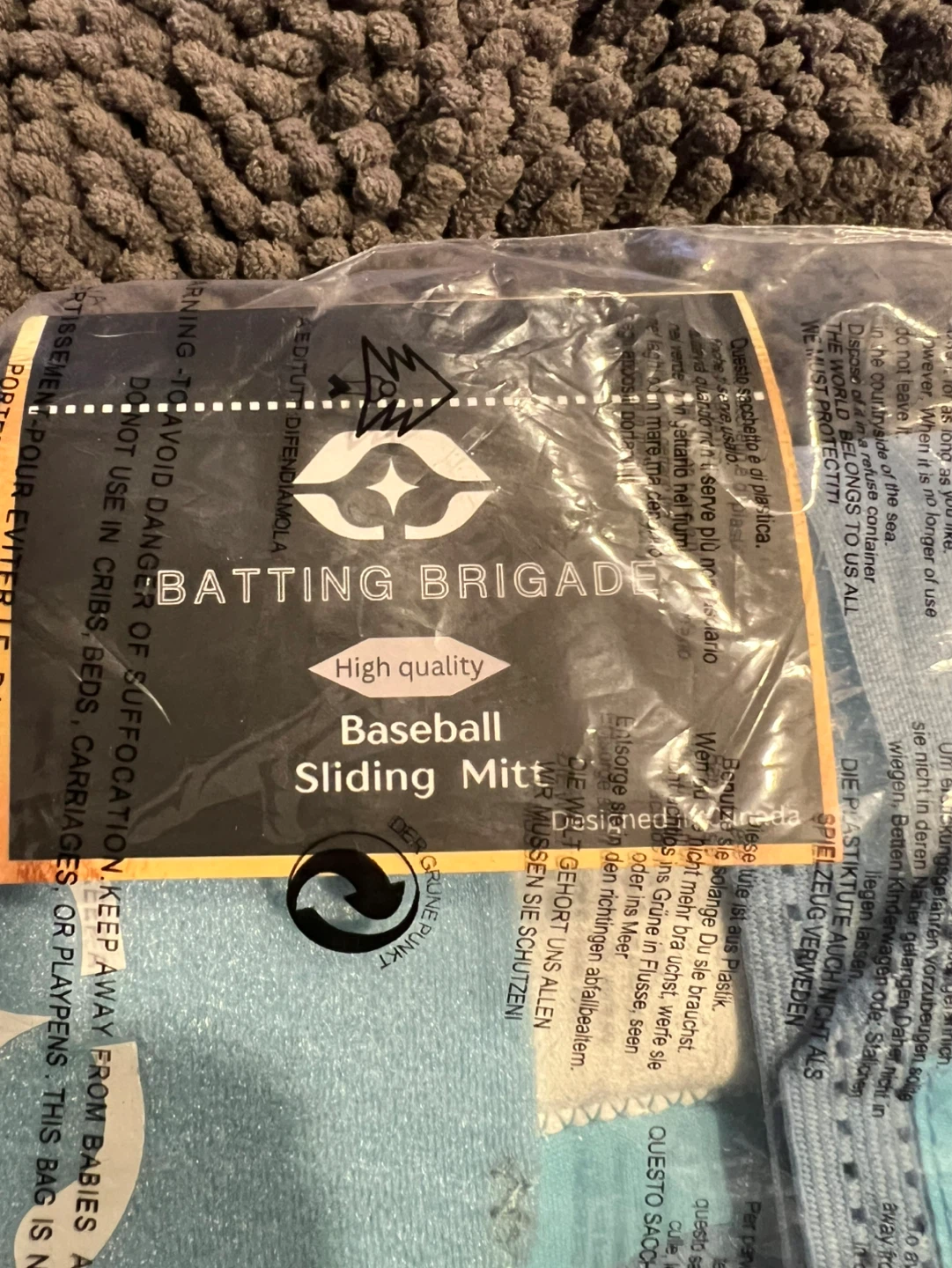 Batting Brigade Baseball Sliding Mitt - photo 2