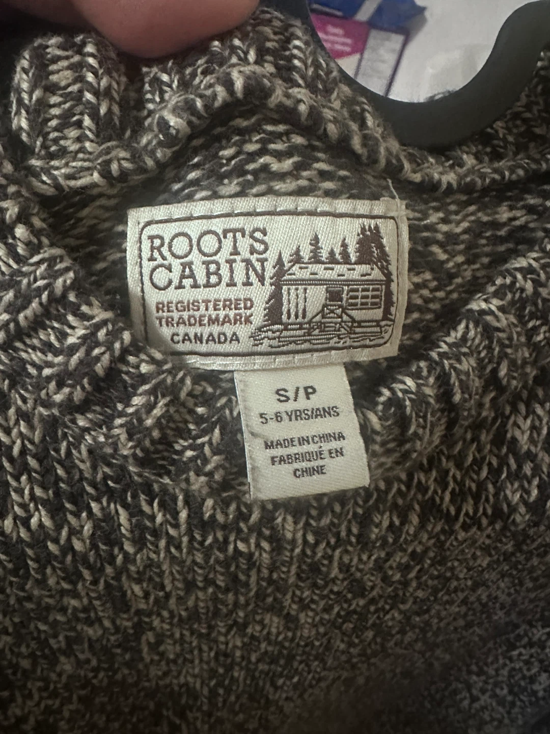 Roots Cabin Sweater - Kids S/P 5-6Yrs old - photo 2