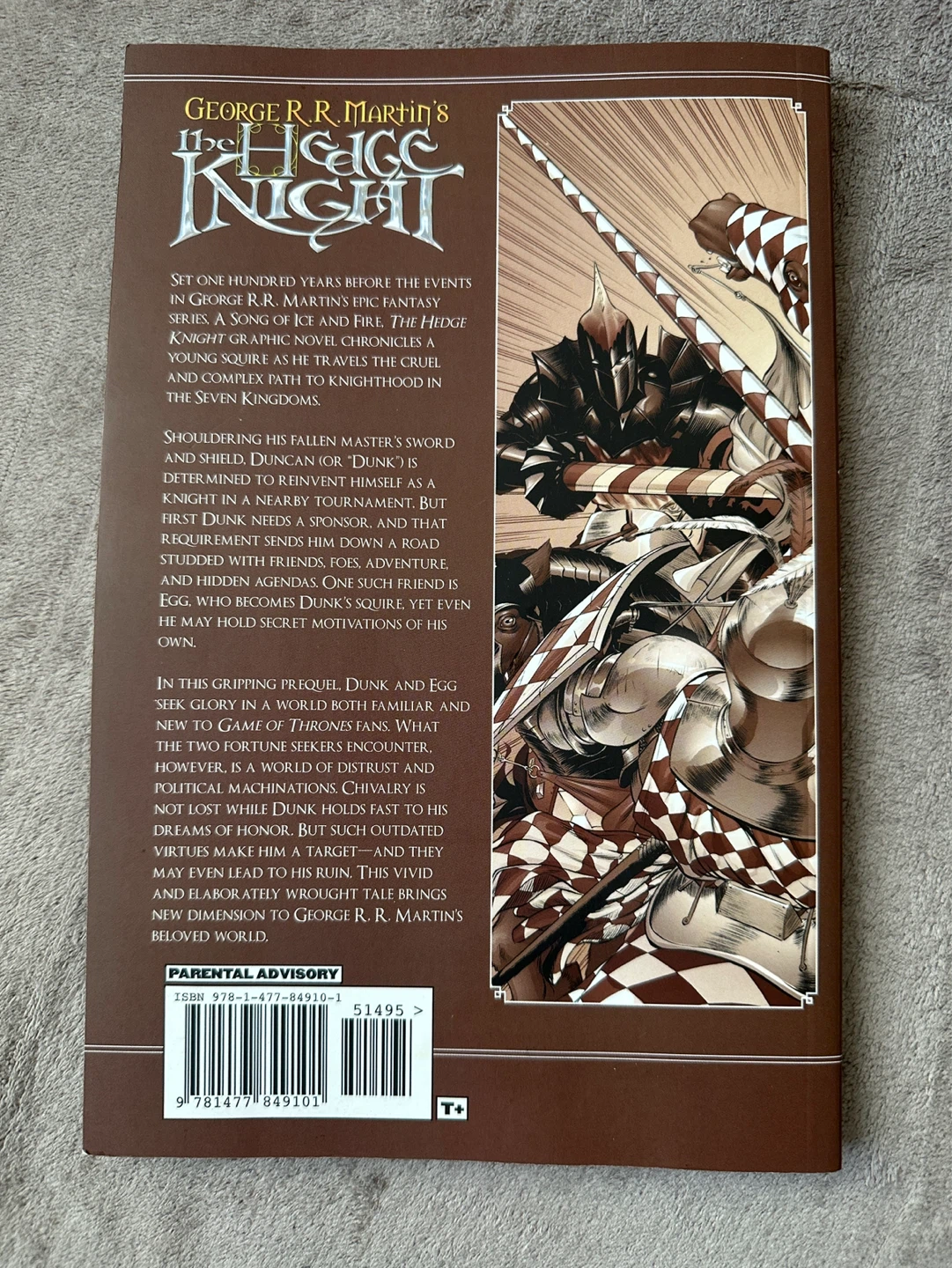 George R.R. Martin's The Hedge Knight Prequel Graphic Novel - photo 2