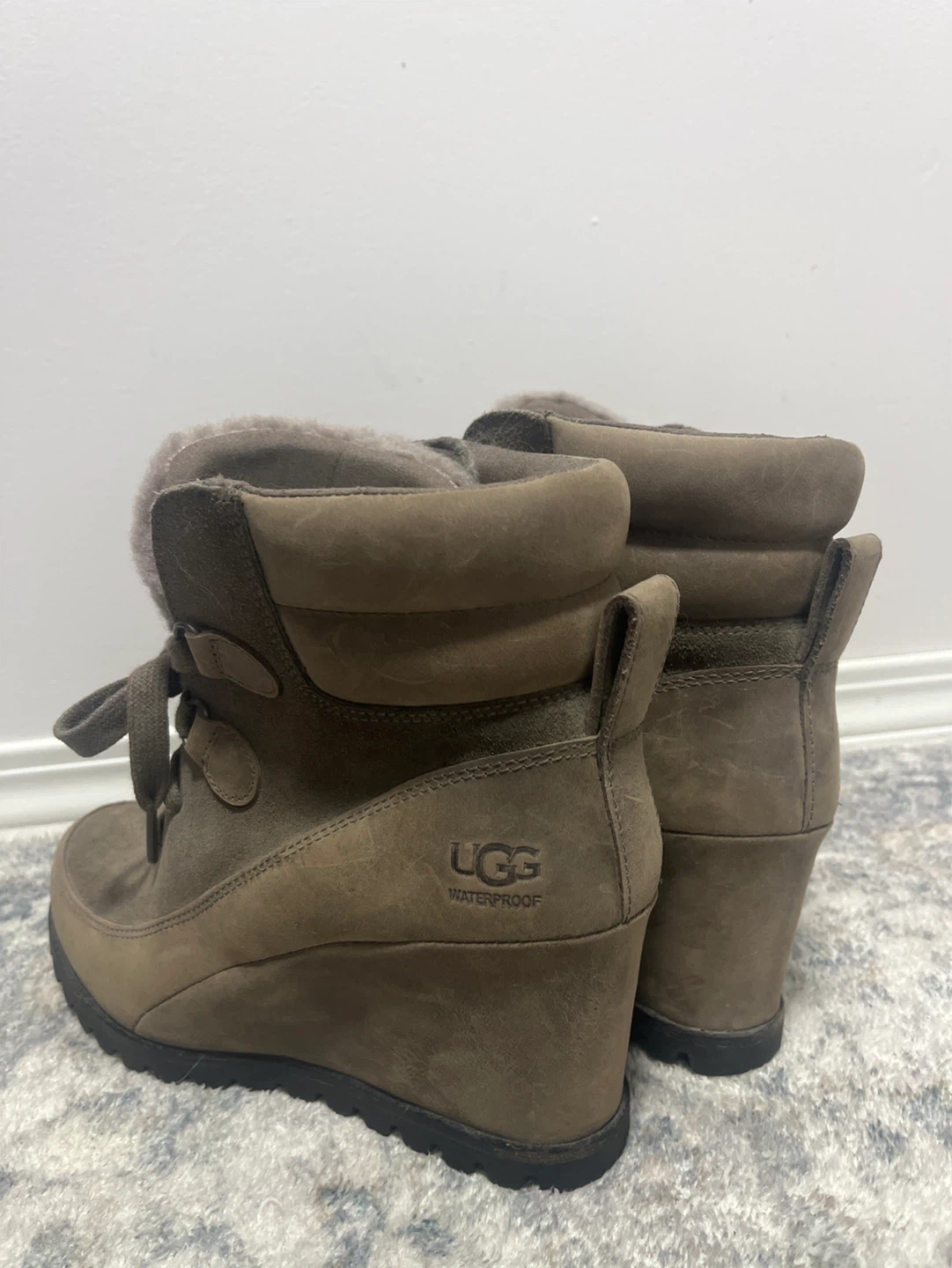 UGG Waterproof Wedge Boots