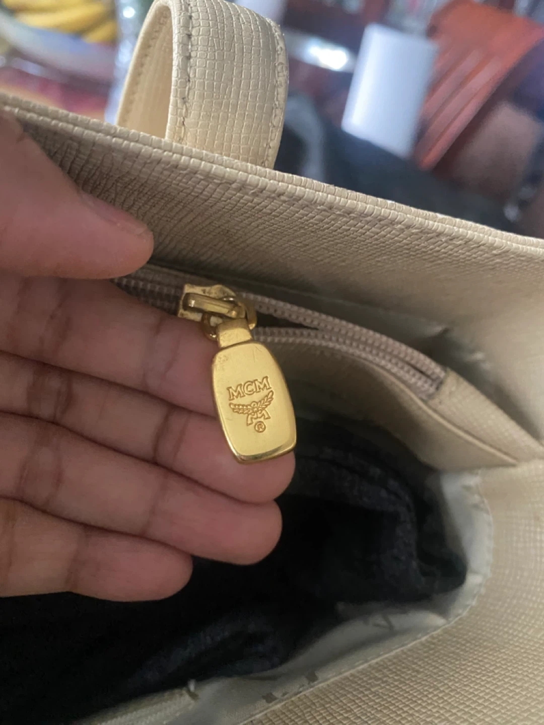 MCM Beige Tote Bag - photo 5
