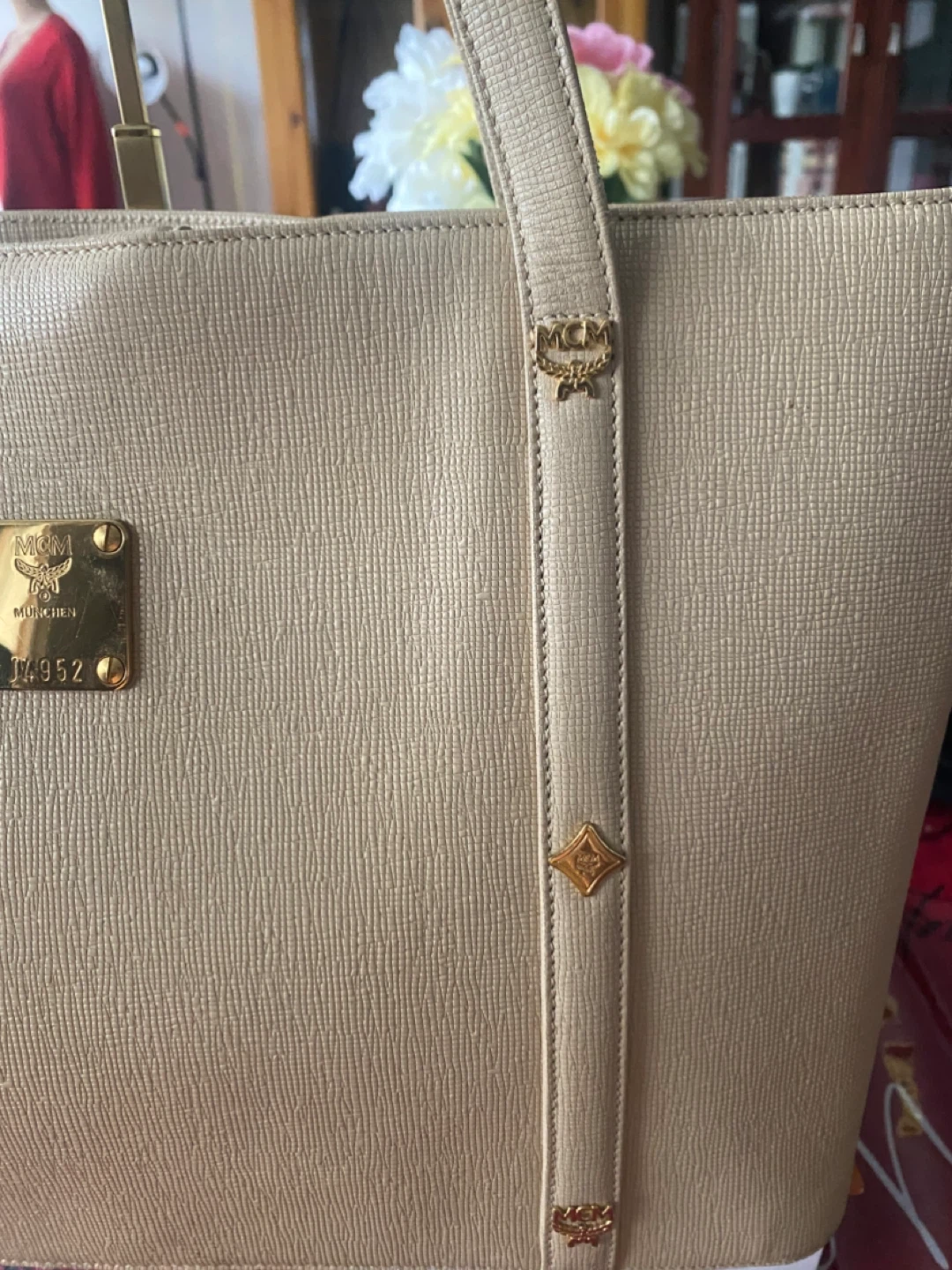 MCM Beige Tote Bag - photo 2