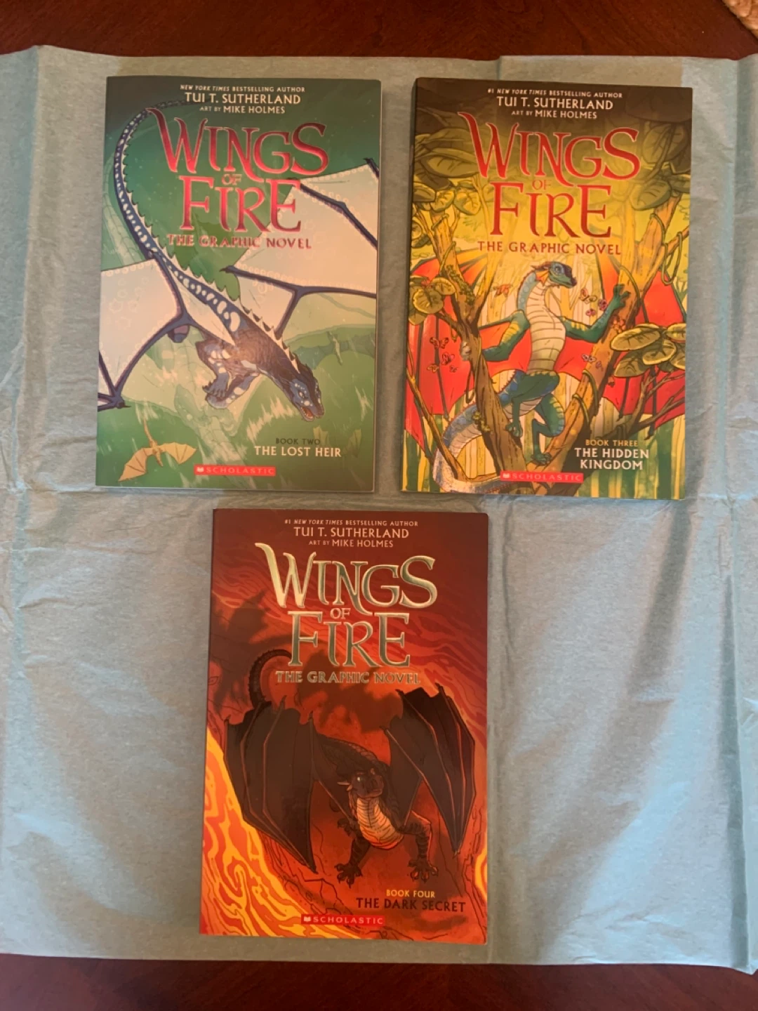 Wings of Fire The Graphic Novel Series (Books 2-4)