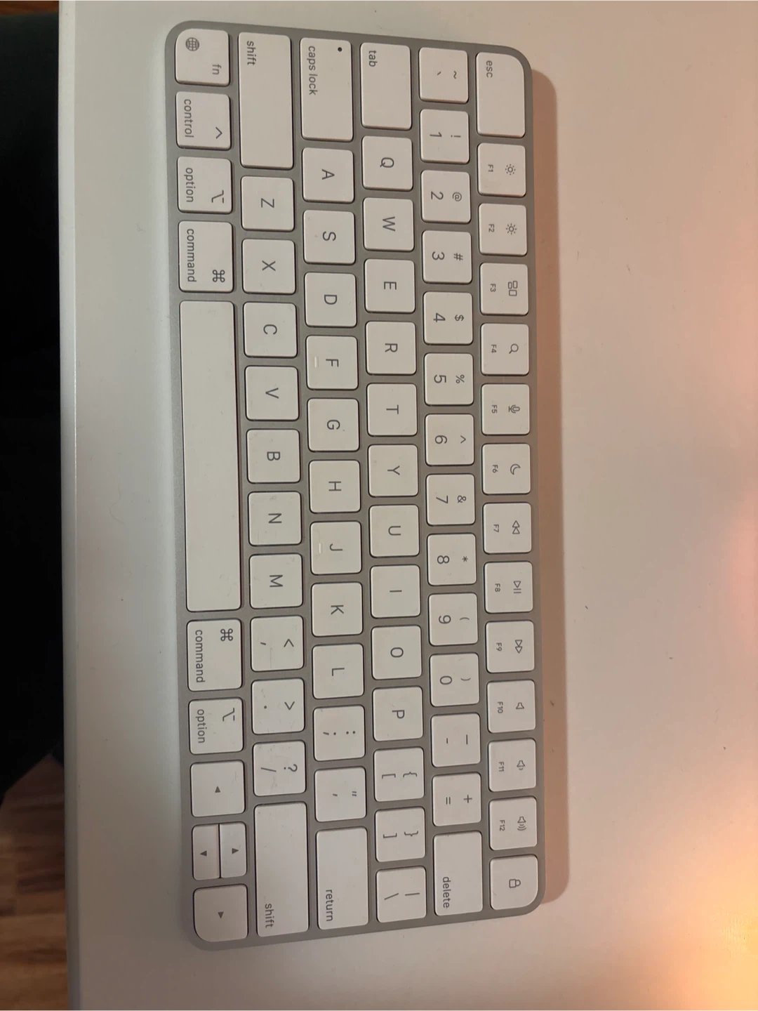 Apple Magic Keyboard with cable