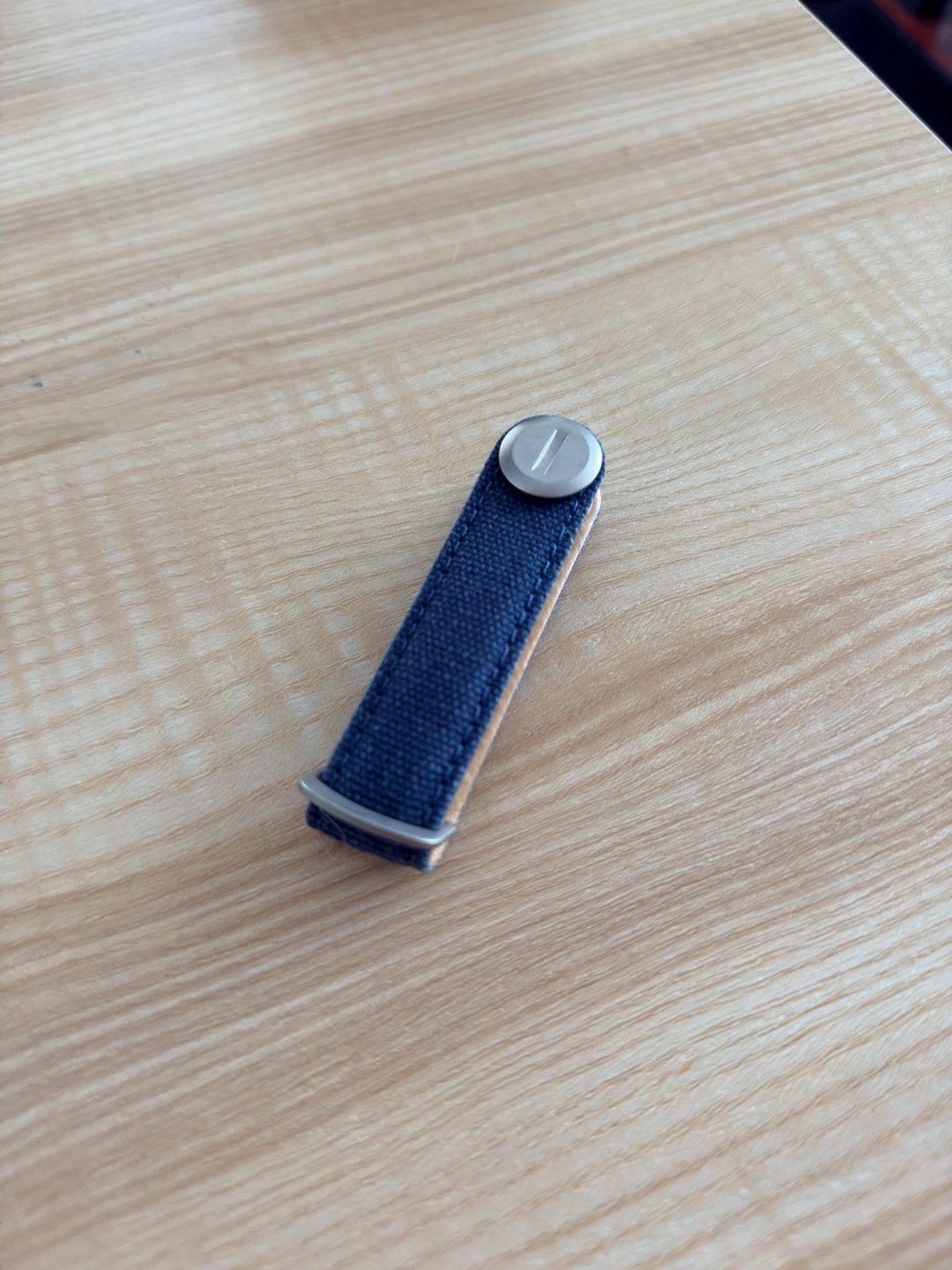 Orbit Key Blue Denim Key Holder
