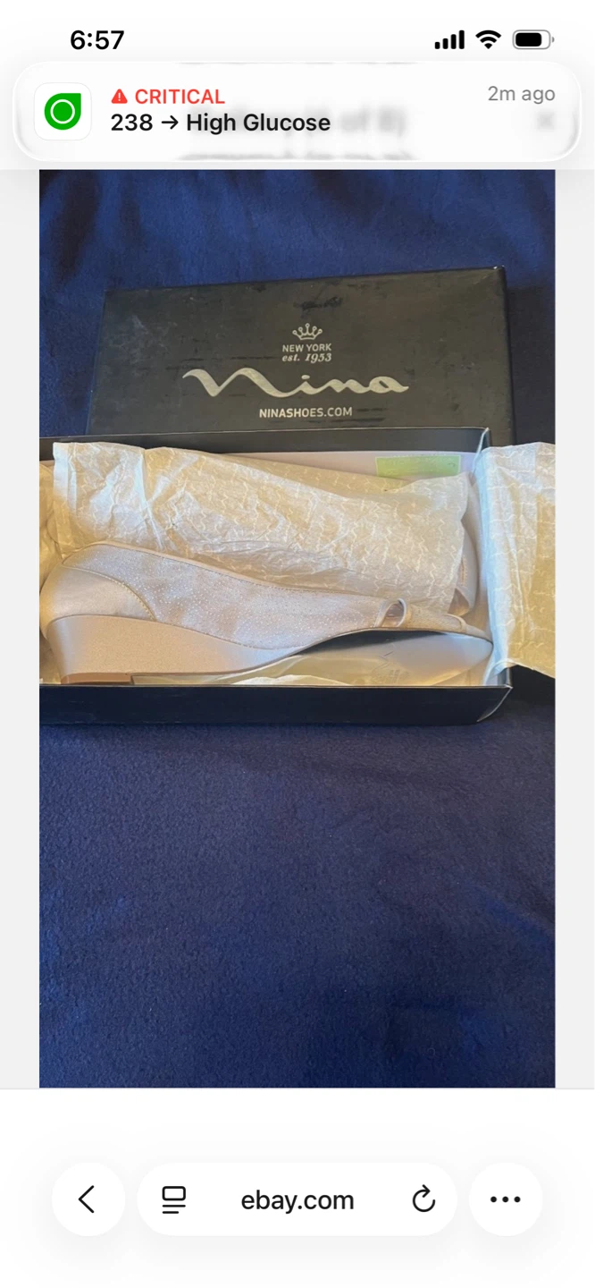 Nina Women's Peep Toe Heels - photo 5