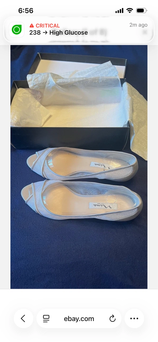 Nina Women's Peep Toe Heels - photo 3