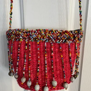 Handcrafted Boho Mini Crossbody Purse