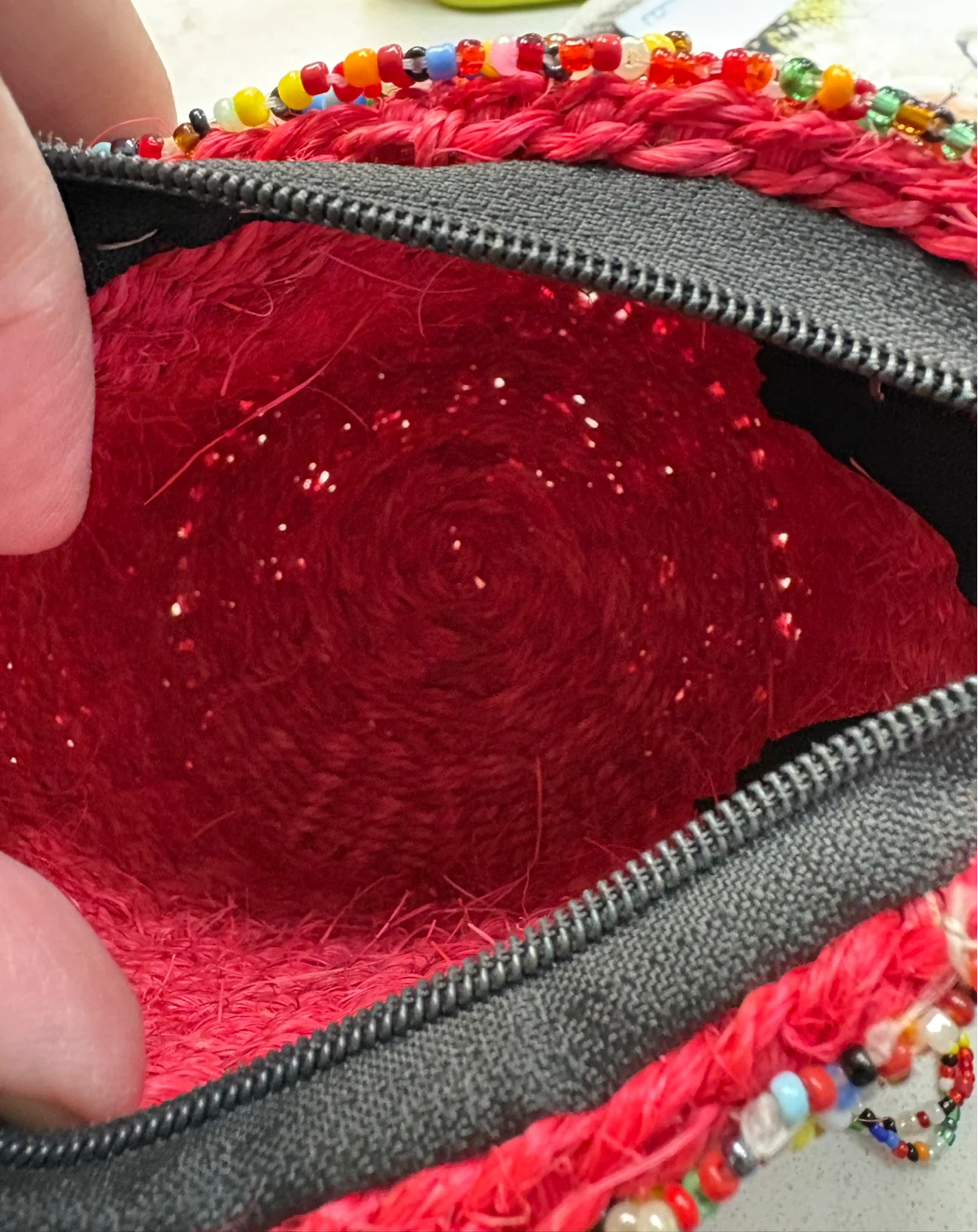 Handcrafted Boho Mini Crossbody Purse - photo 4