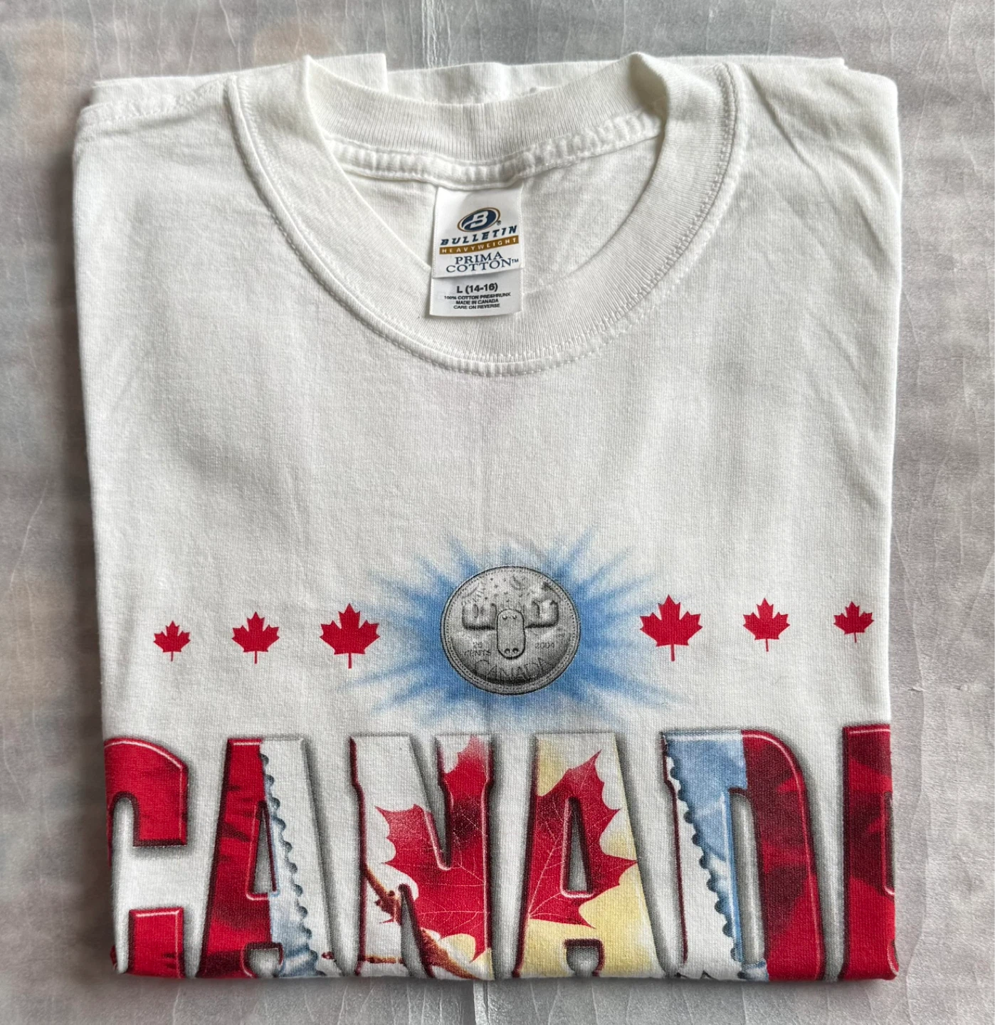 🇨🇦 Canada T-shirts $5.00 EACH/Youth L 14-16 / Adult Small 🆕 - photo 2