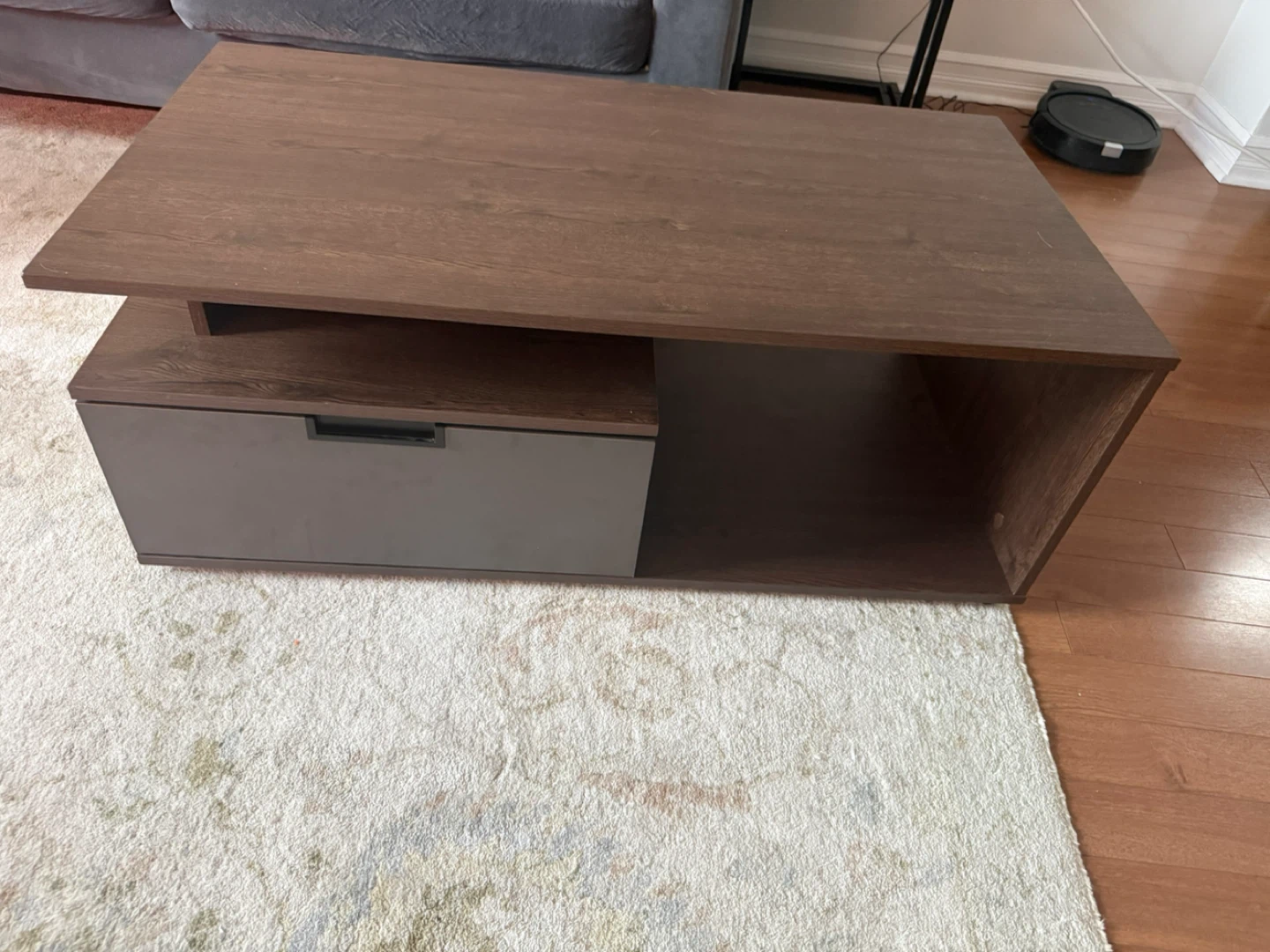 Modern Coffee Table with Drawer