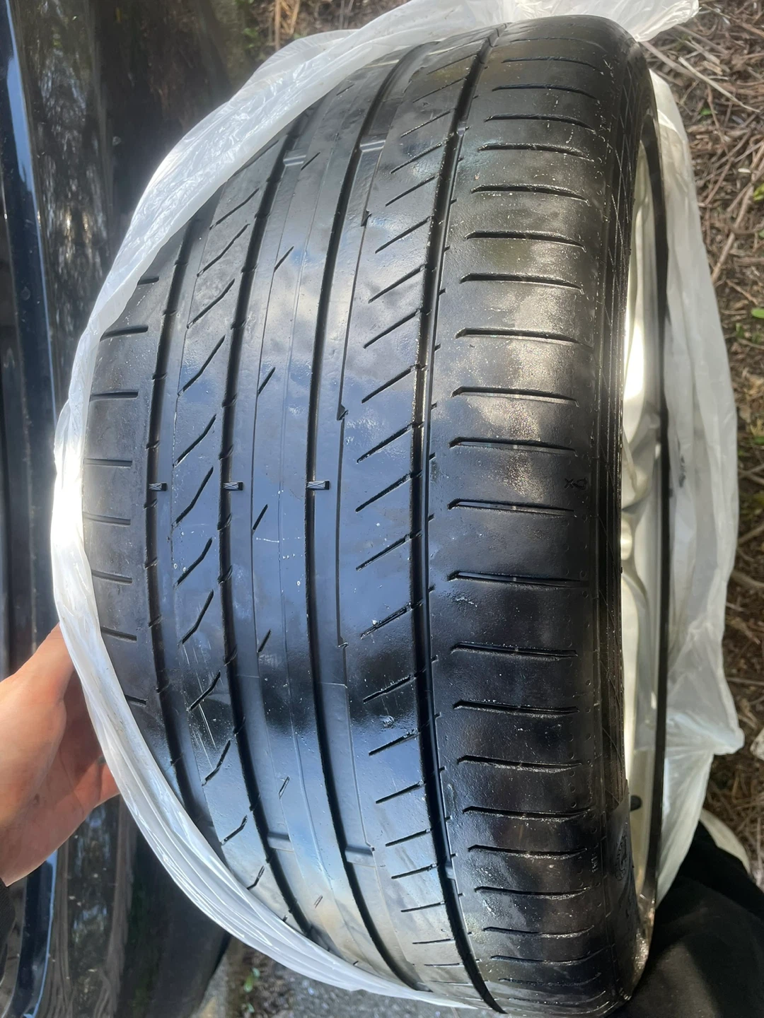 Audi rims, tires just put on and balanced June 1st