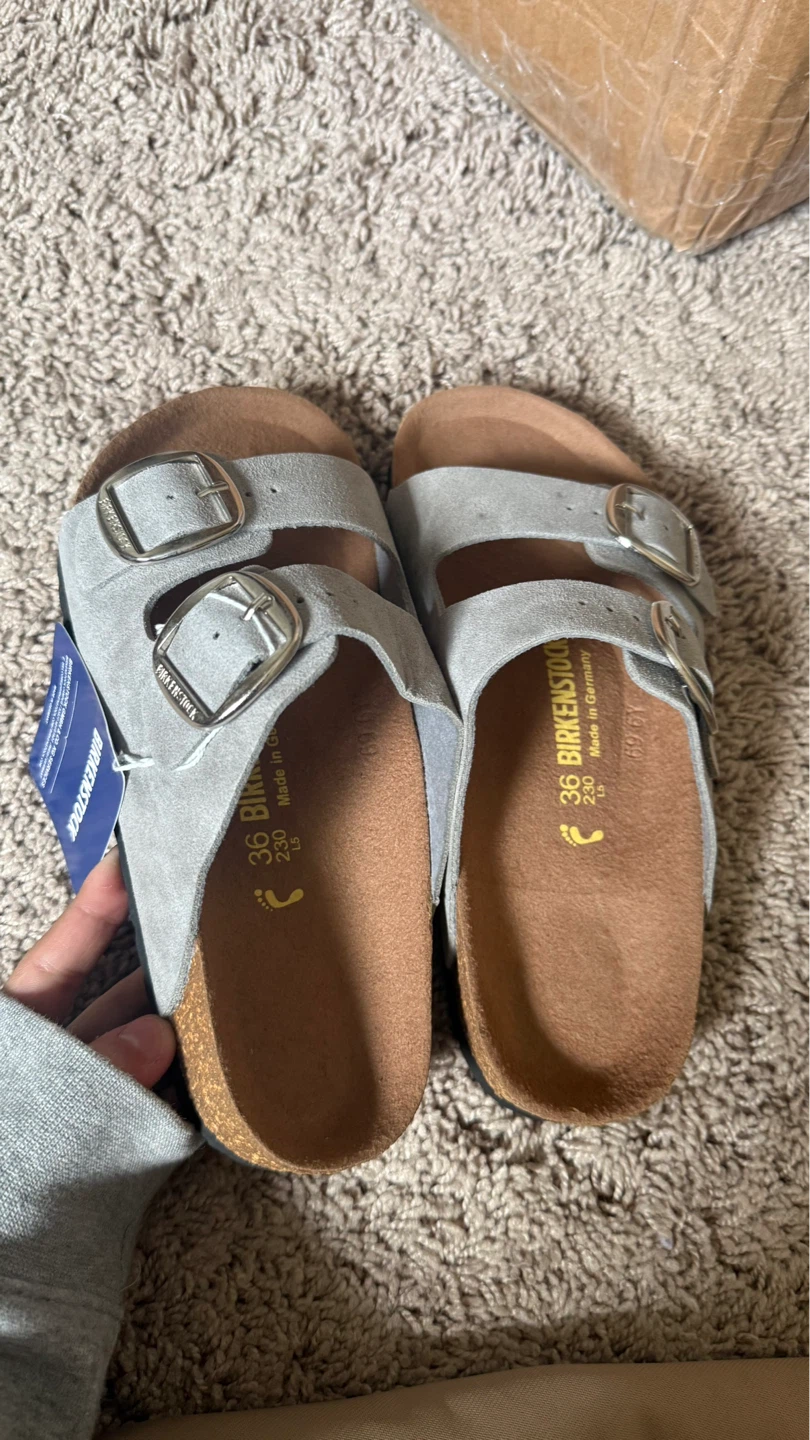 Light grey Birkenstocks - photo 3