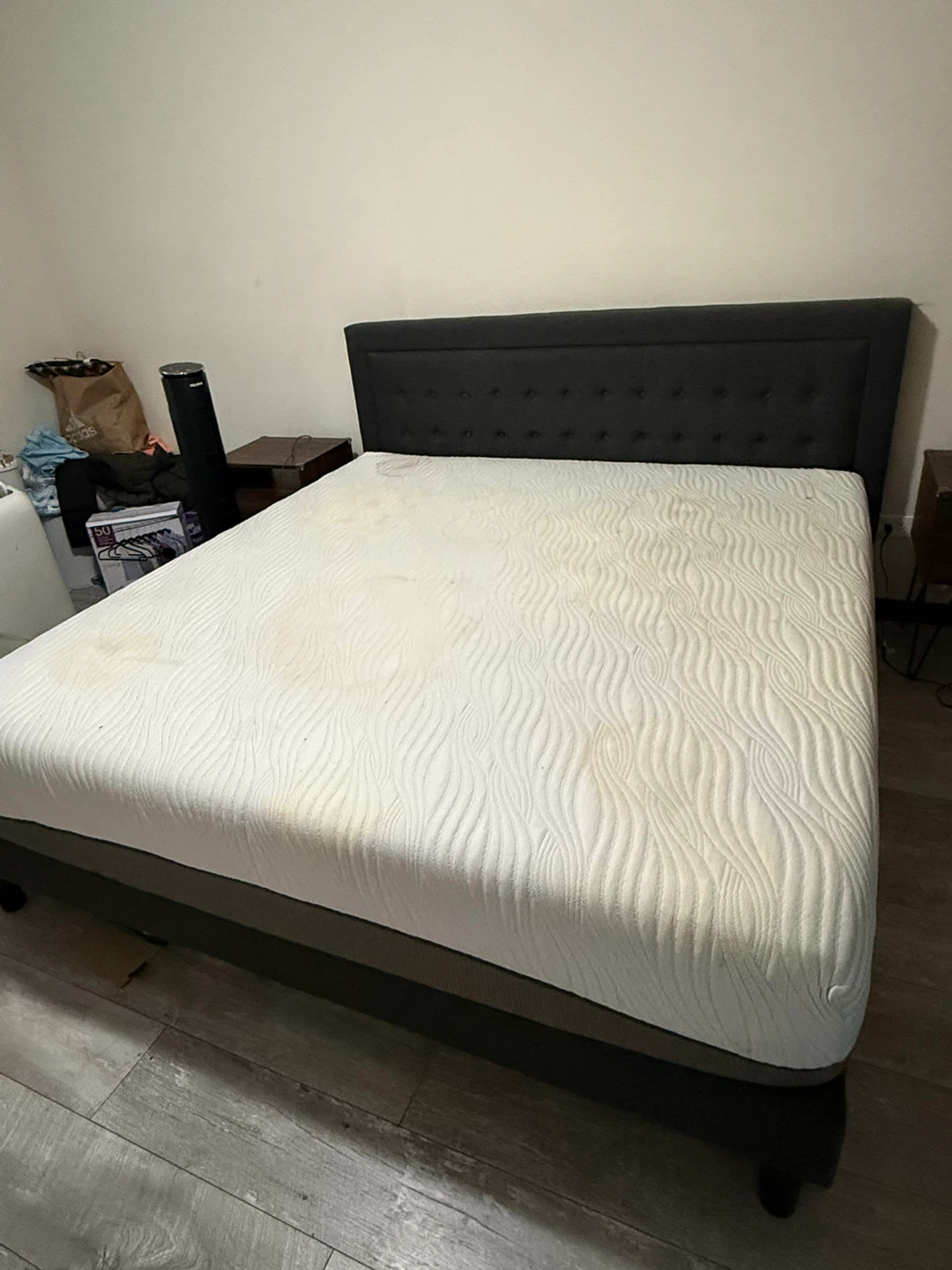 King Size Bed Frame with Headboard - photo 3