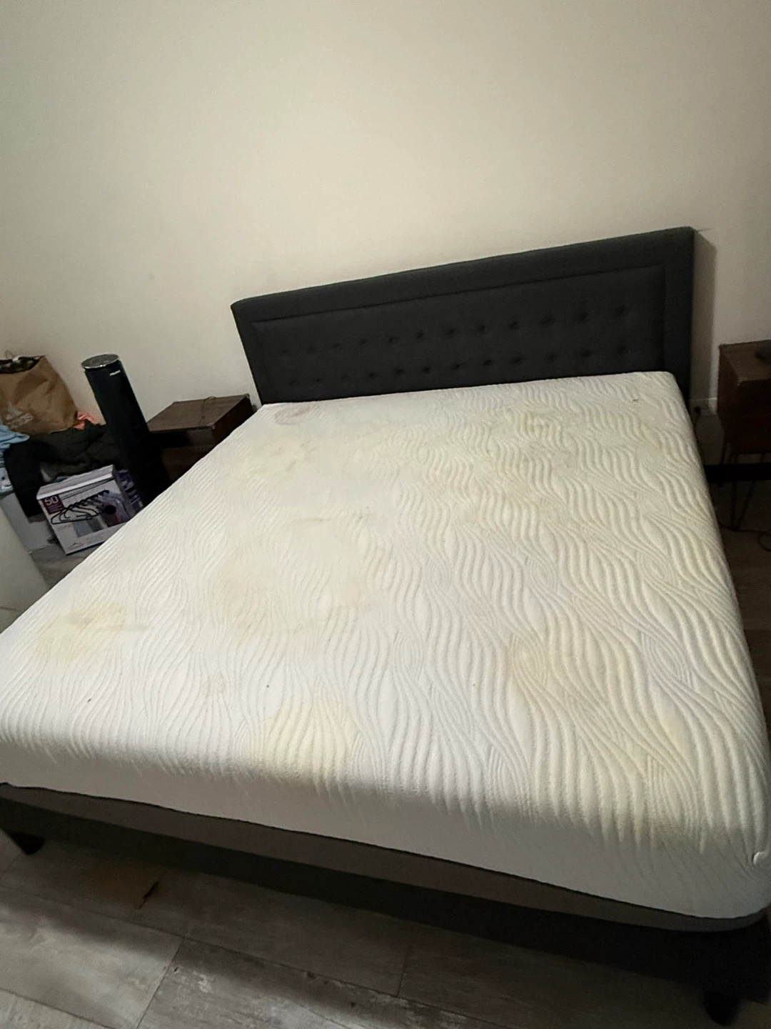King Size Bed Frame with Headboard - photo 2