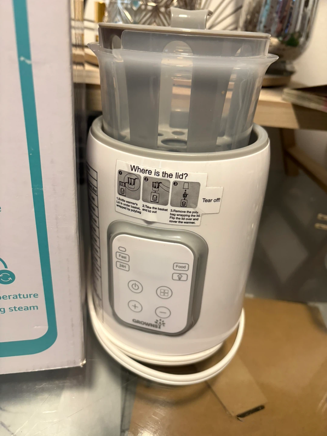 Bottle Sterilizer, Bottle Warmer, LifeFactory Glass Bottles - photo 3