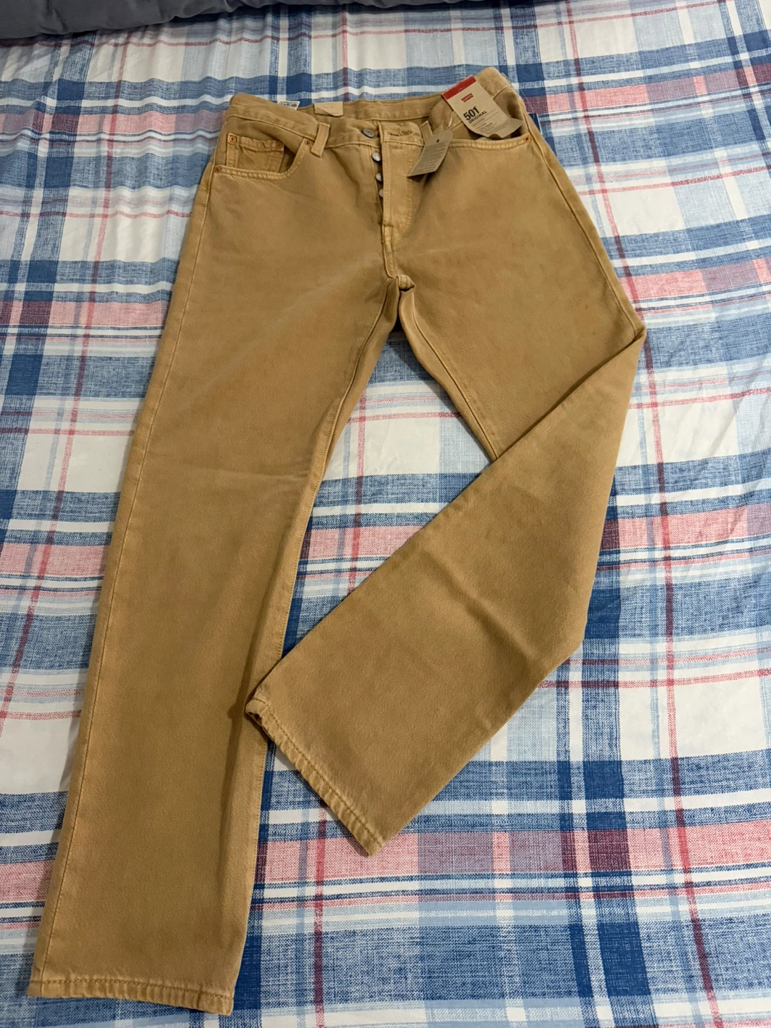 Levi's 501 Tan Jeans
