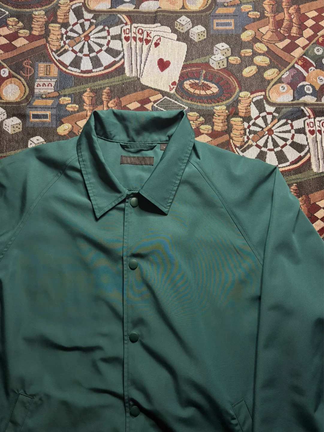 Uniqlo Green Coach Jacket - photo 2