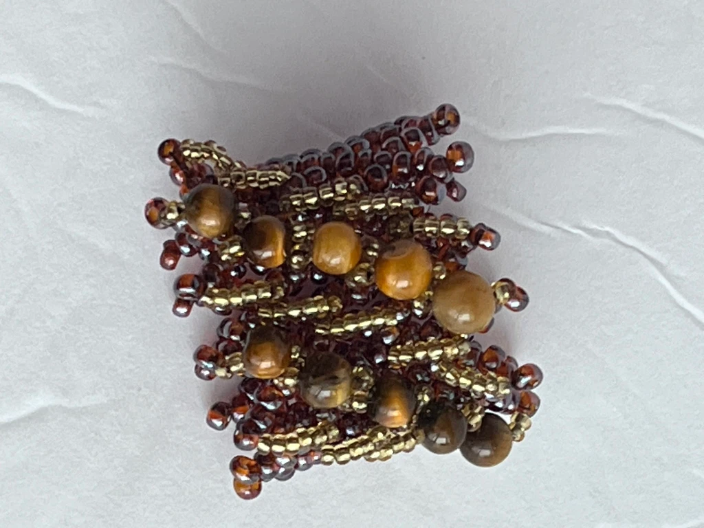 Sheer Scarf with Beaded Embellishment - photo 4