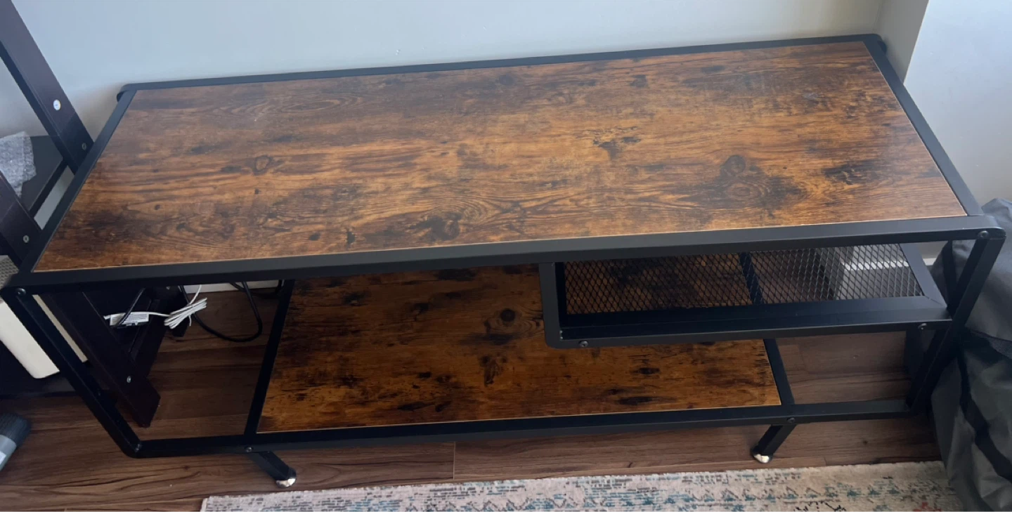 TV Stand - Rustic Brown