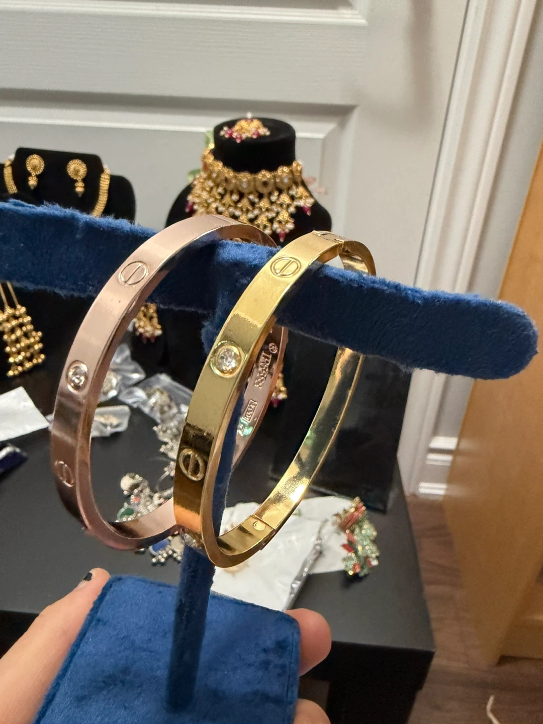 Cartier Bracelets - Gold & Rose Gold Tone