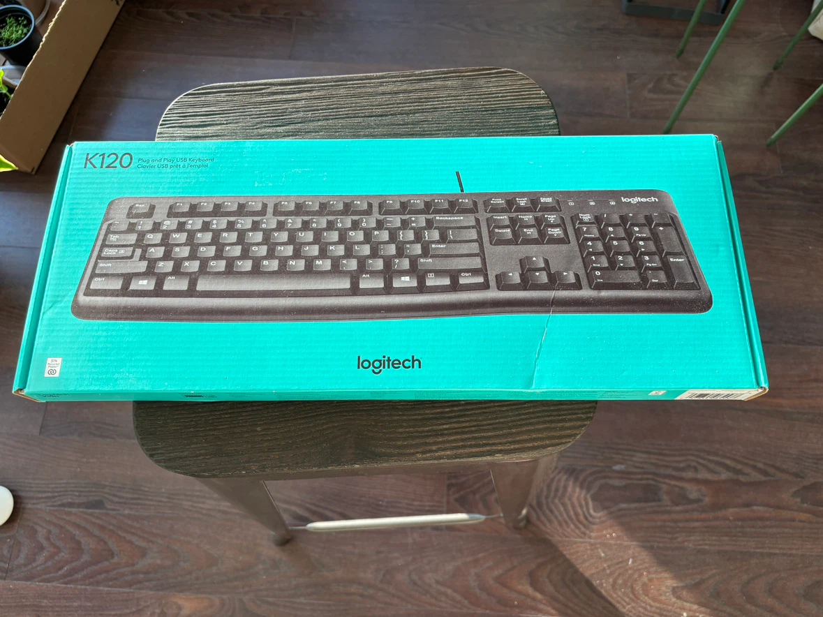Logitech K120 Plug and Play USB Keyboard