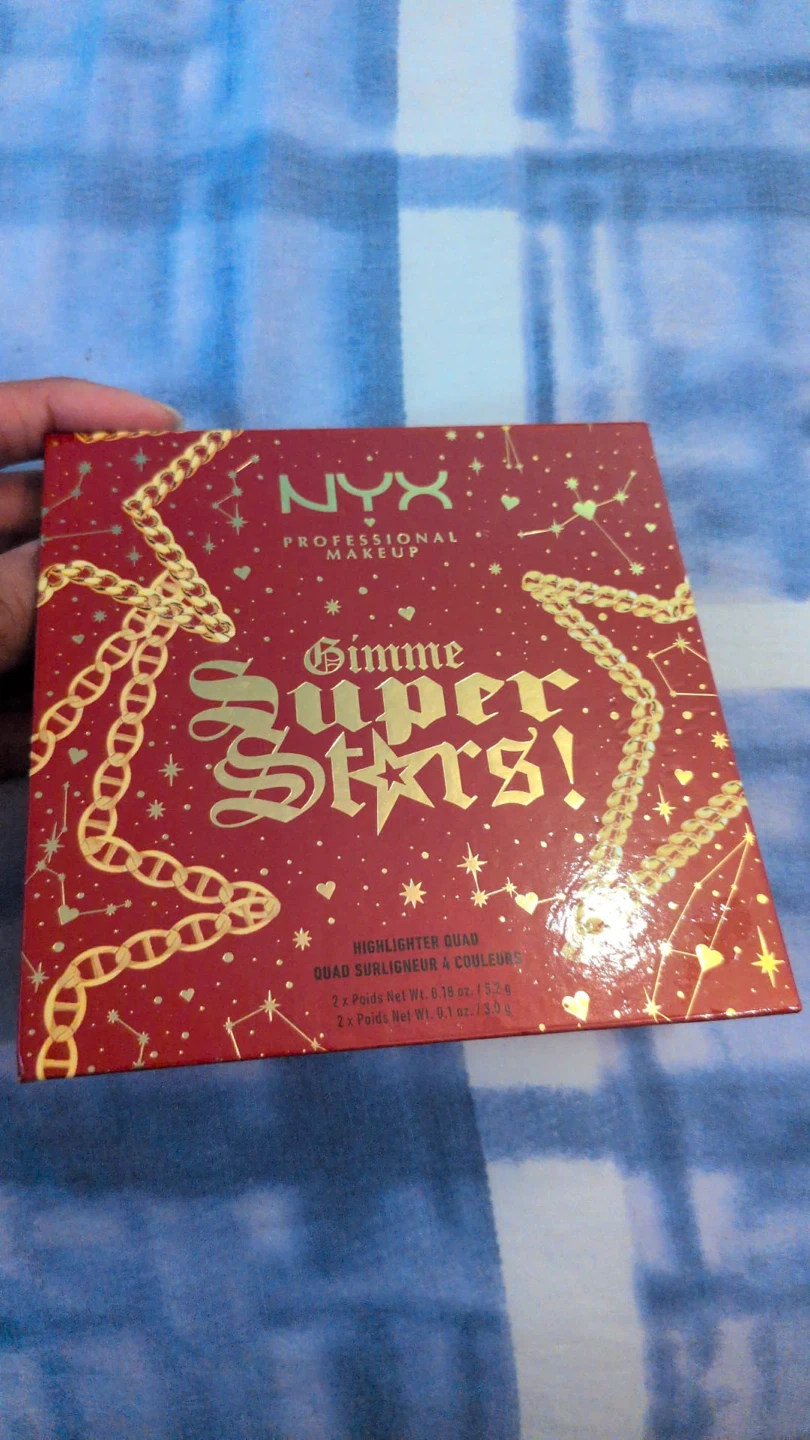 NYX Gimme Super Stars! Highlighter Quad