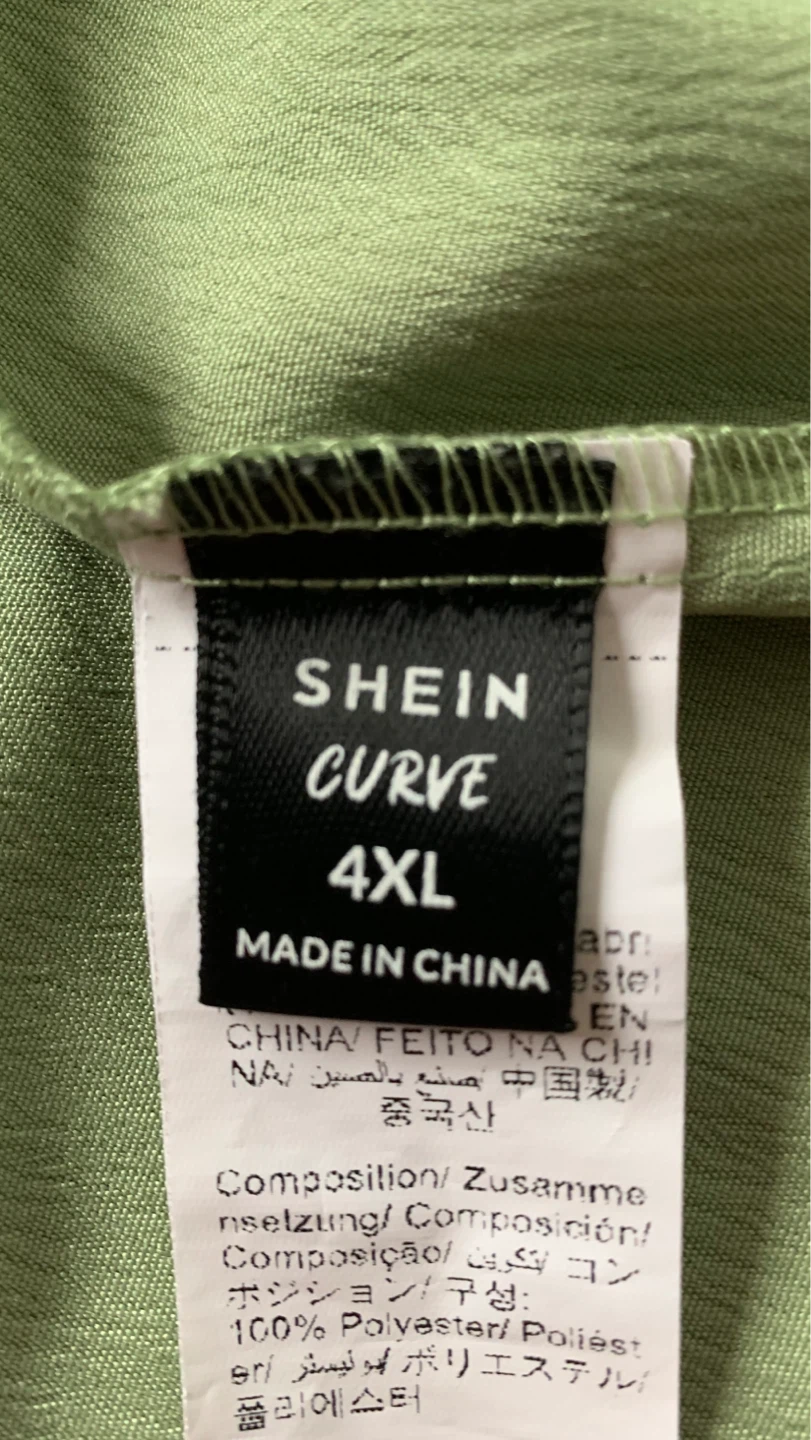 4XL Light Sage Green Dress - photo 3