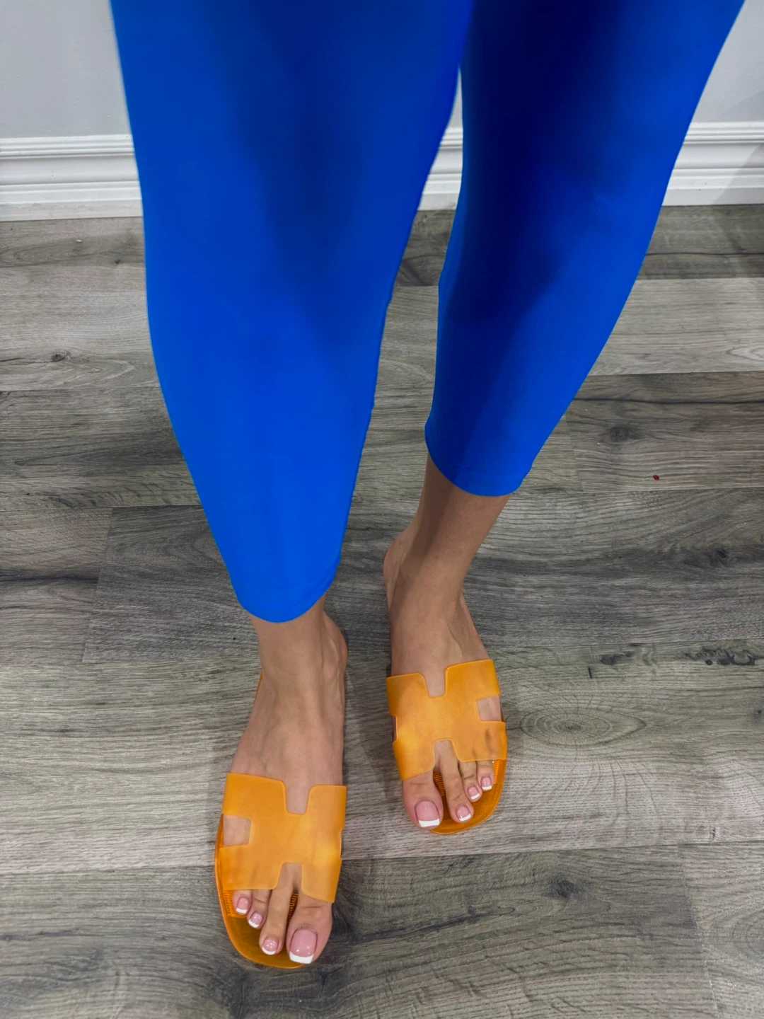 Orange H-Style Slides - photo 2