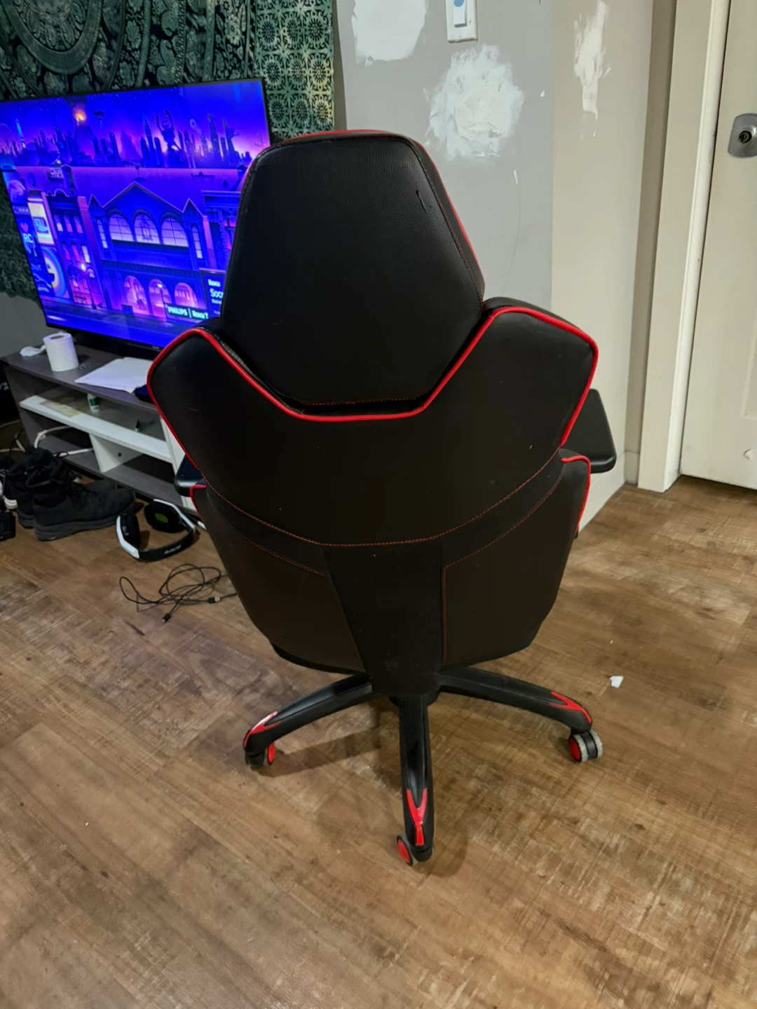 DPS 3D gaming chair insight red & black - photo 2