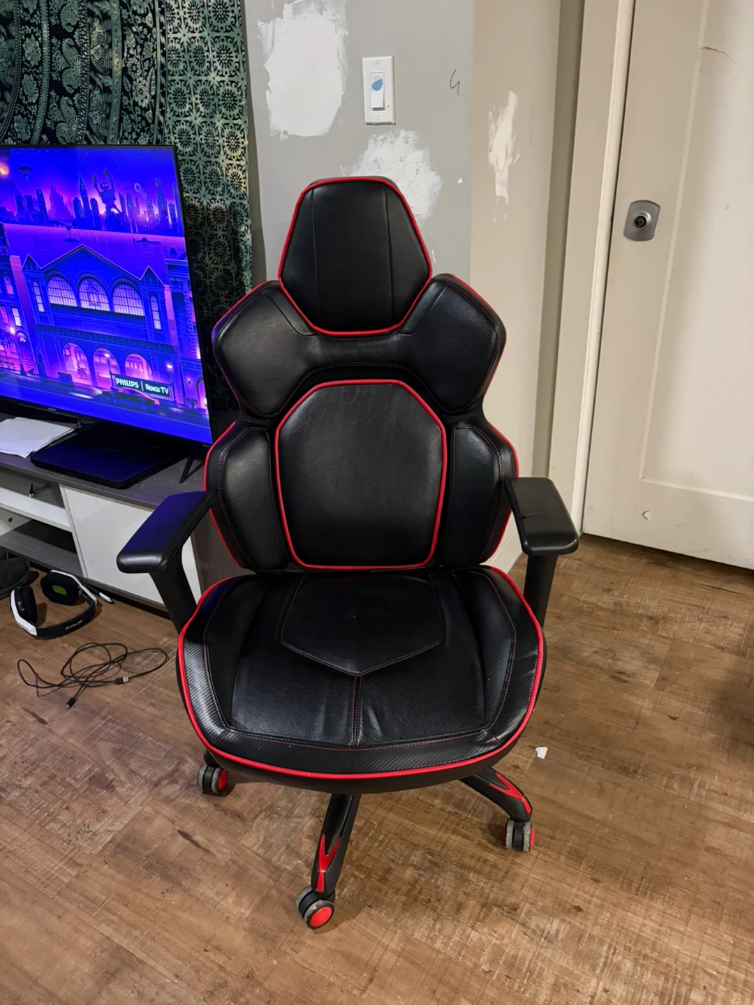 DPS 3D gaming chair insight red & black