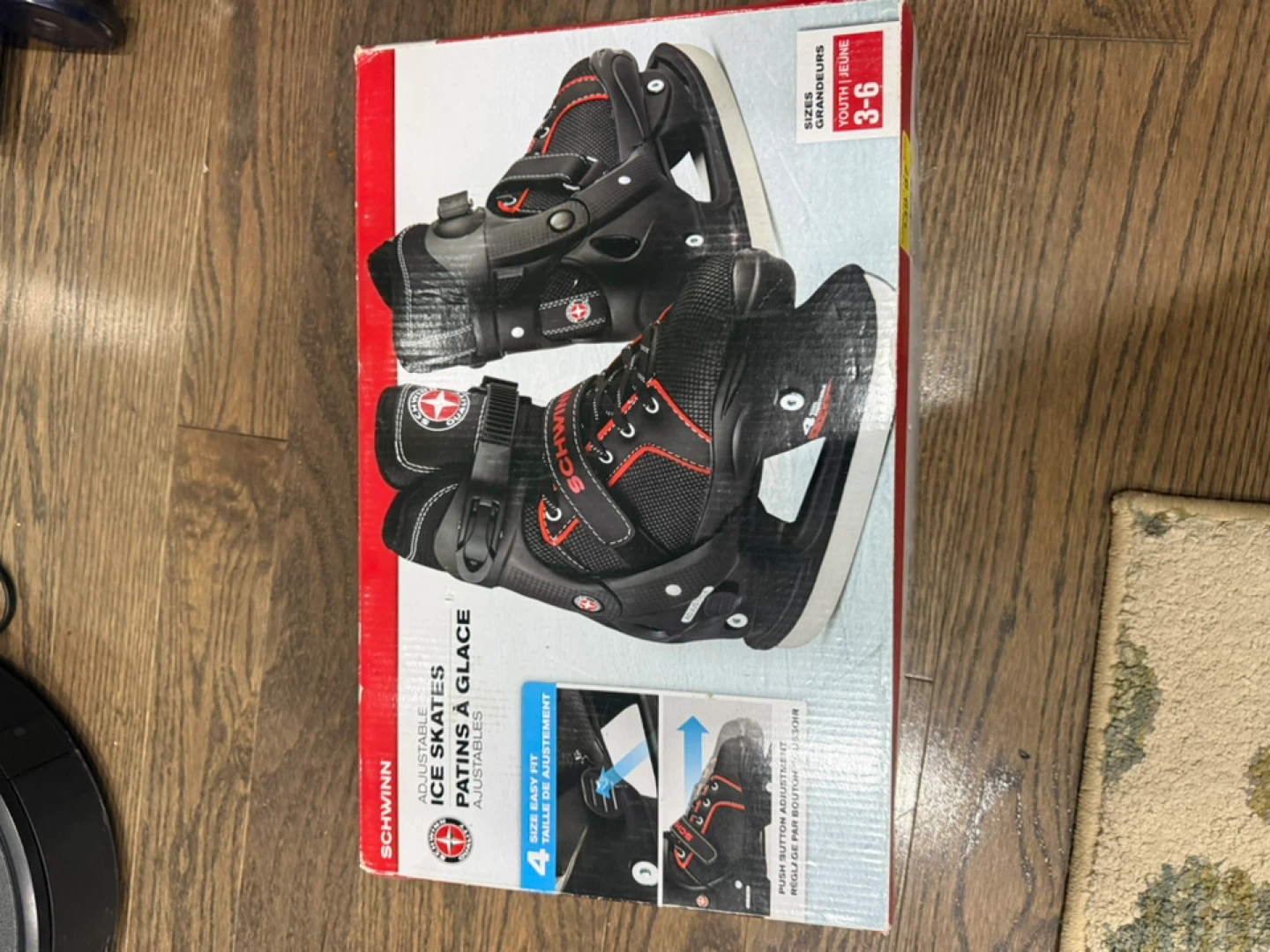 Schwinn Adjustable Ice Skates
