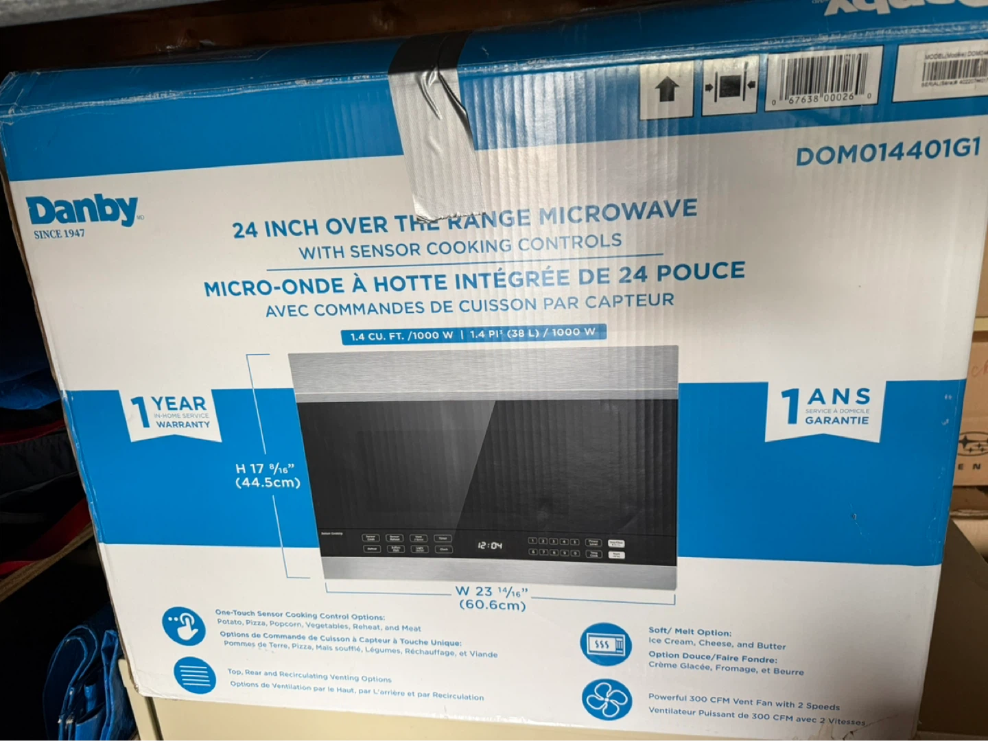 Danby 24 Inch Over-the-Range Microwave - photo 2