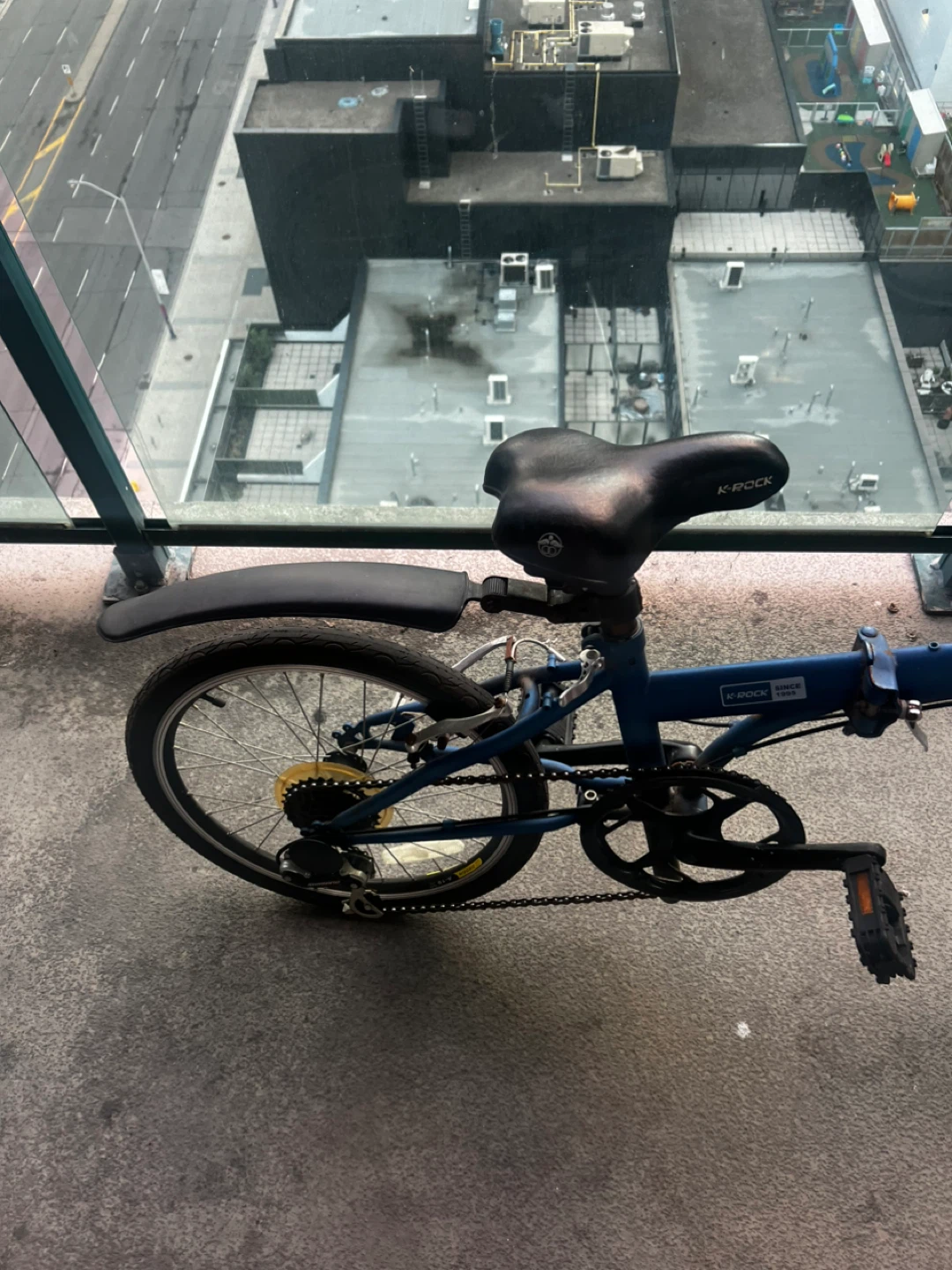 Blue Folding Bicycle - photo 4