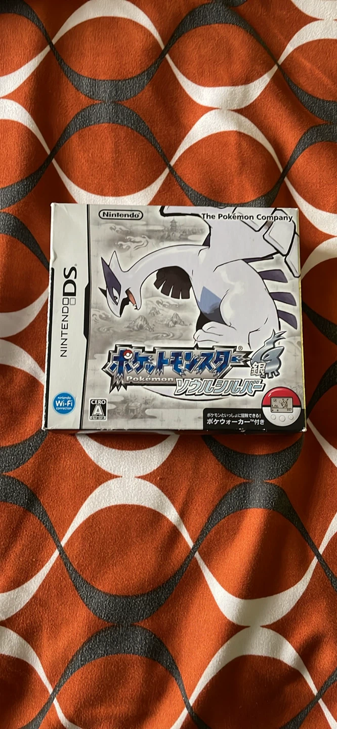 Pokemon Soul Silver with Pokewalker