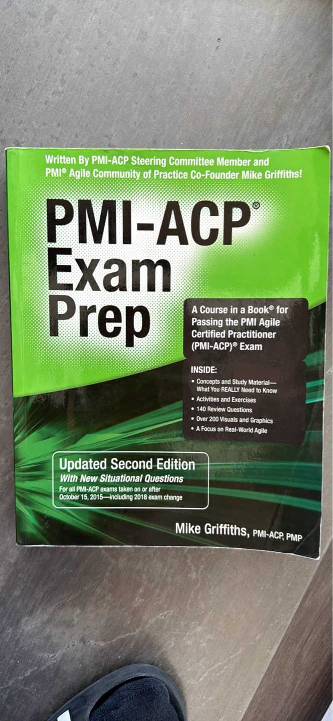 PMI-ACP Exam Prep Updated Second Edition Book