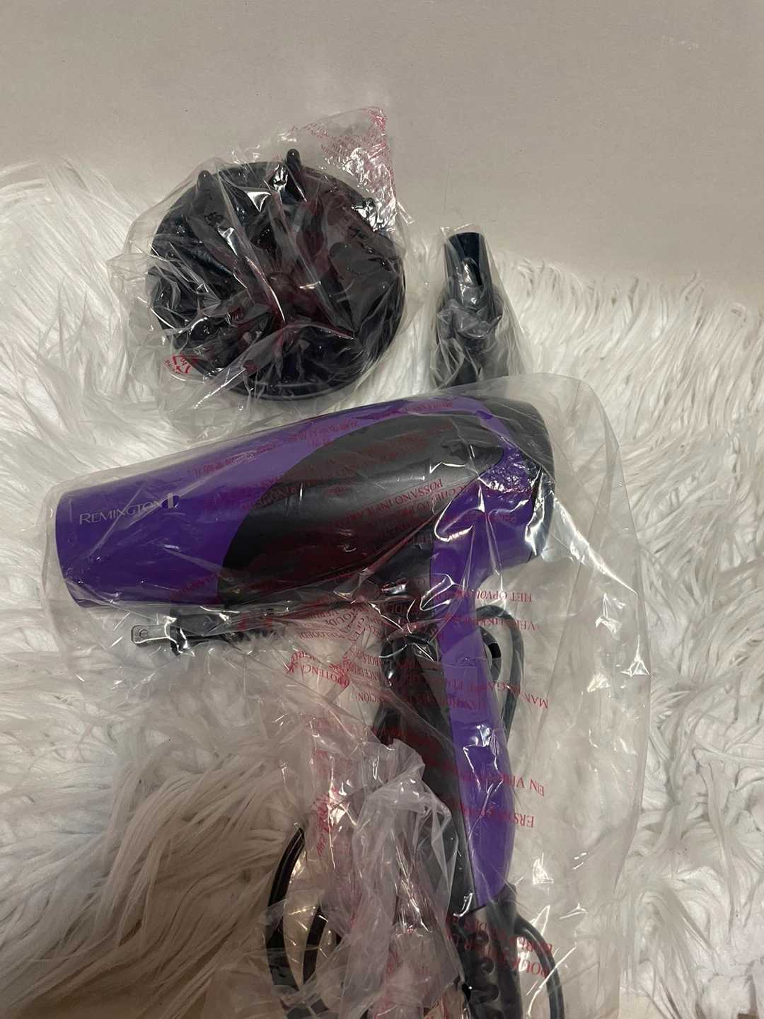 Remington 1875W Hair Dryer with Attachments