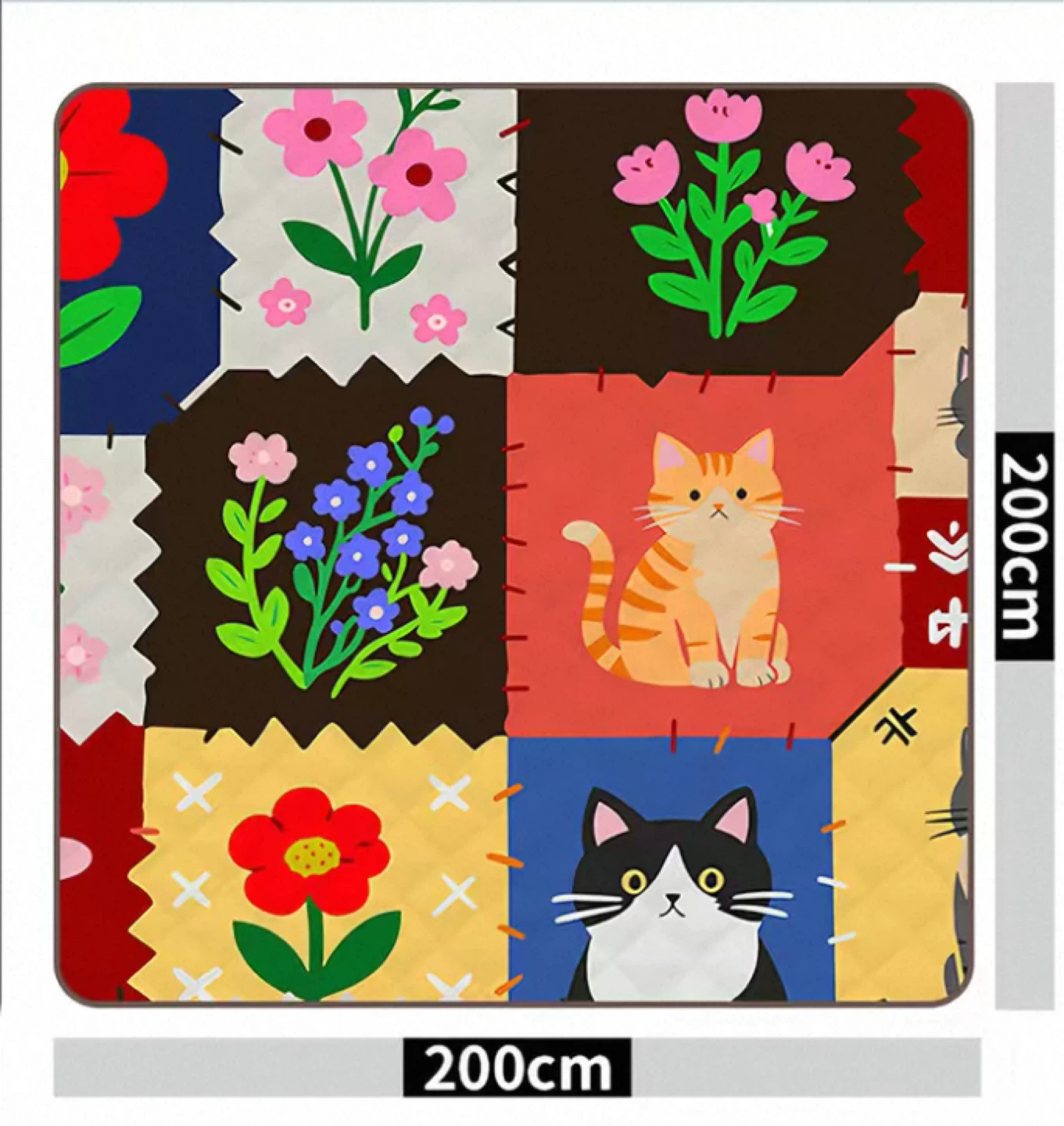 Large waterproof picnic blanket.
